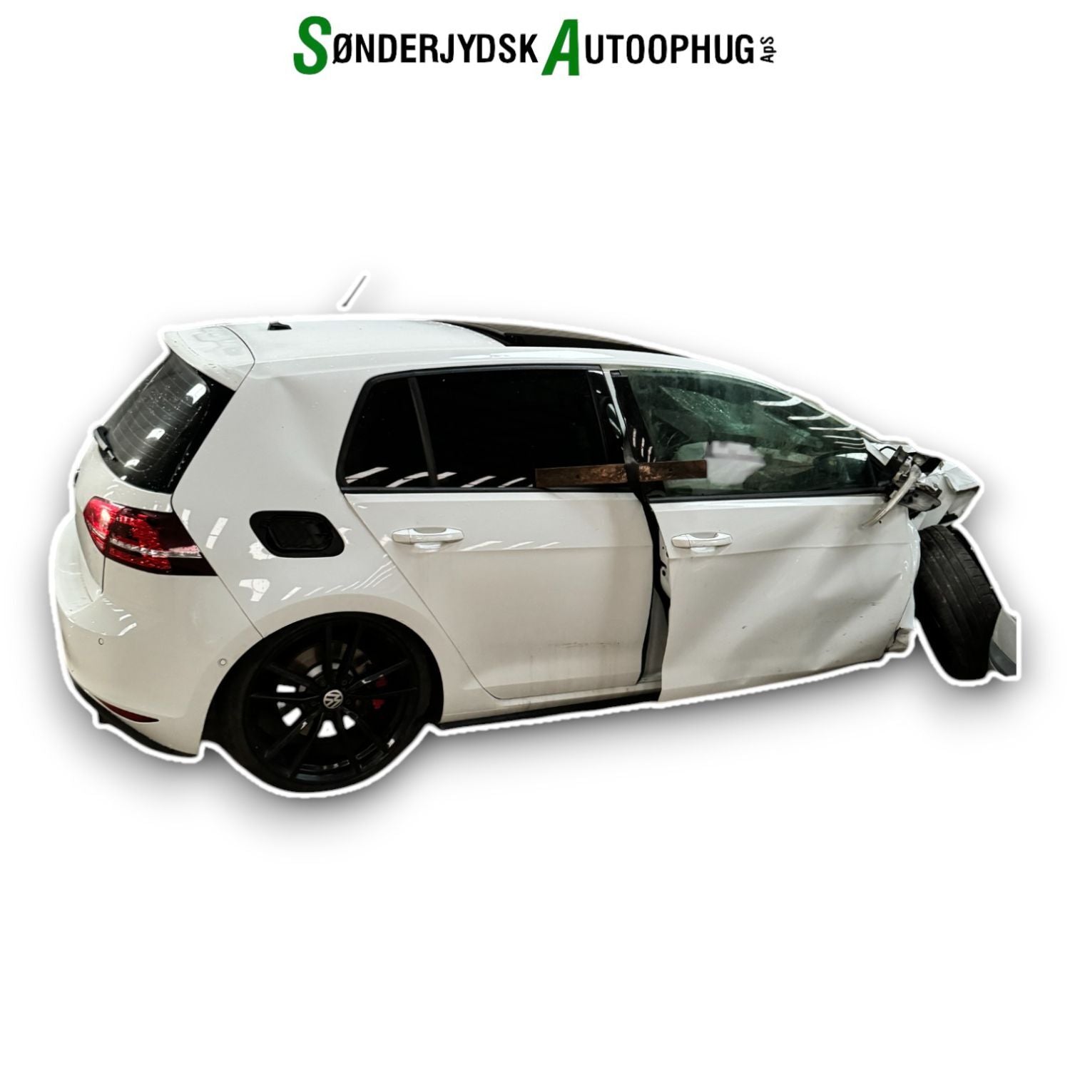 VW Golf 7 AU Pluk-Selv-Bil Med OEM Nr. Ophugger Fra VW Ophugger