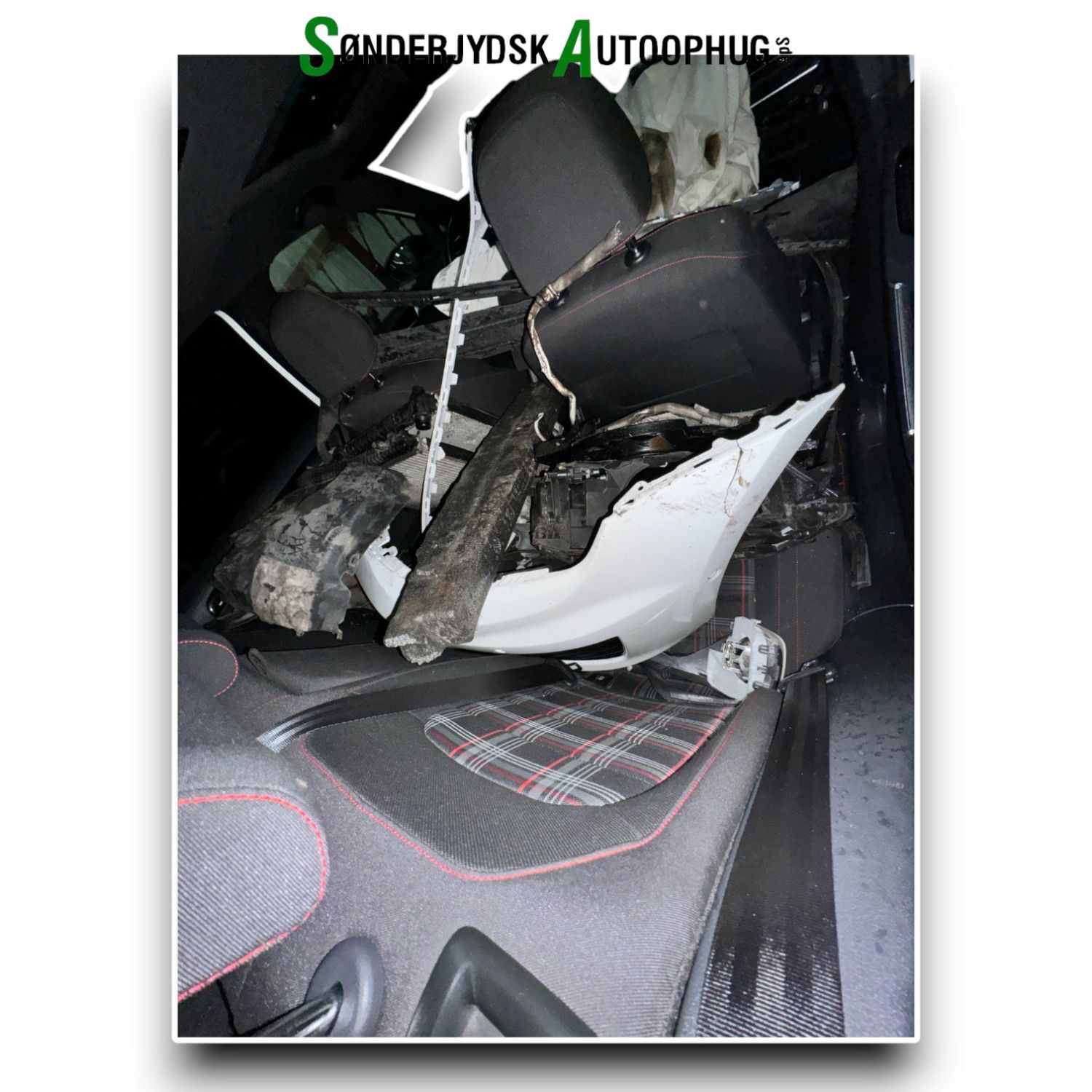 VW Golf 7 Au Pluk-Selv-Bil Med OEM Nr. Ophugger Fra VW Ophugger