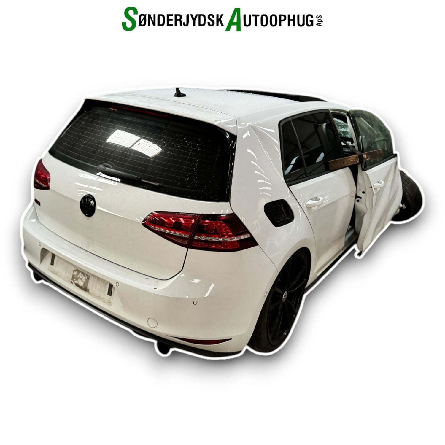 VW Golf 7 Au Pluk-Selv-Bil Med OEM Nr. Ophugger Fra VW Ophugger