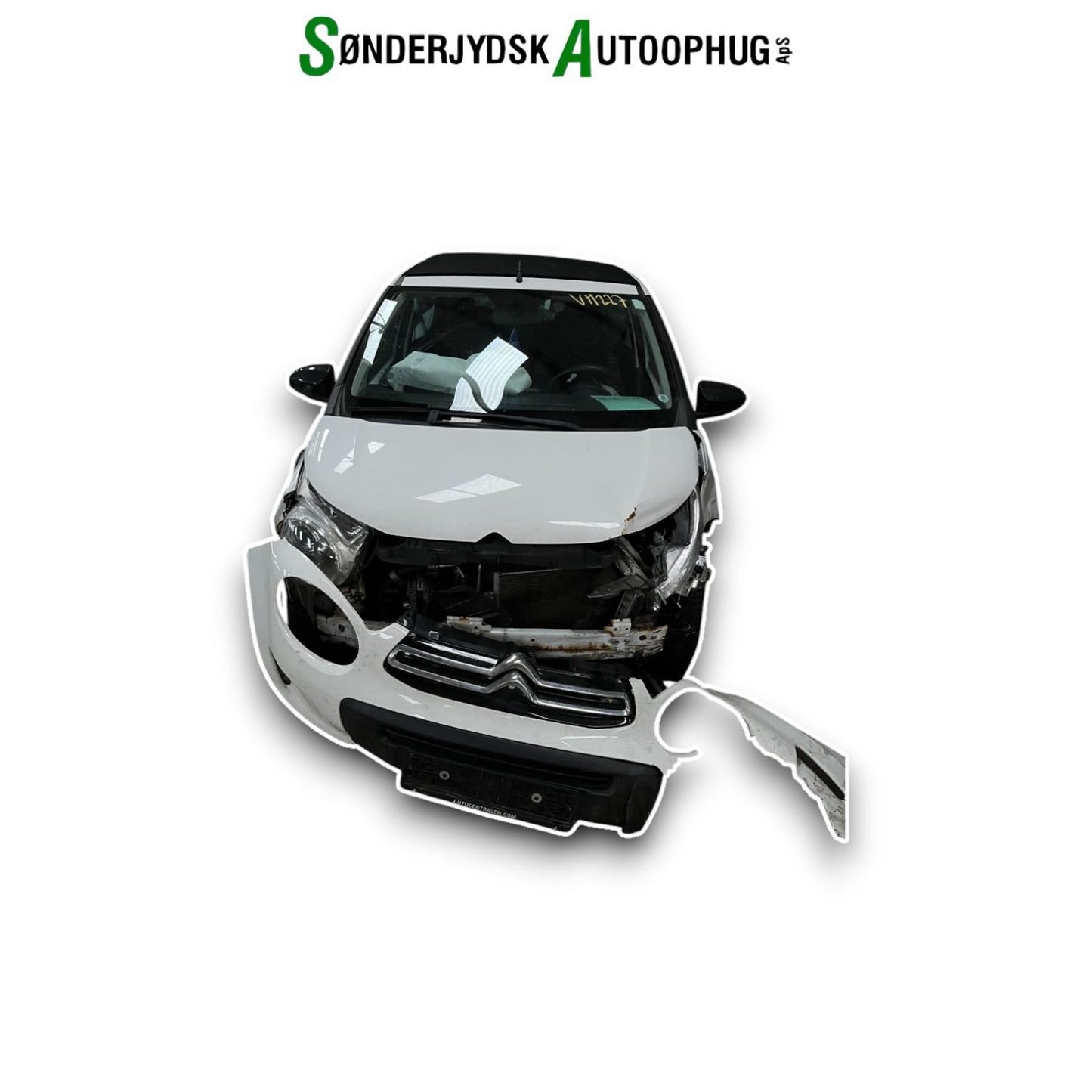 Citroen C1 Pluk-Selv-Bil Med OEM Nr. Ophugger Fra Citroen Ophugger