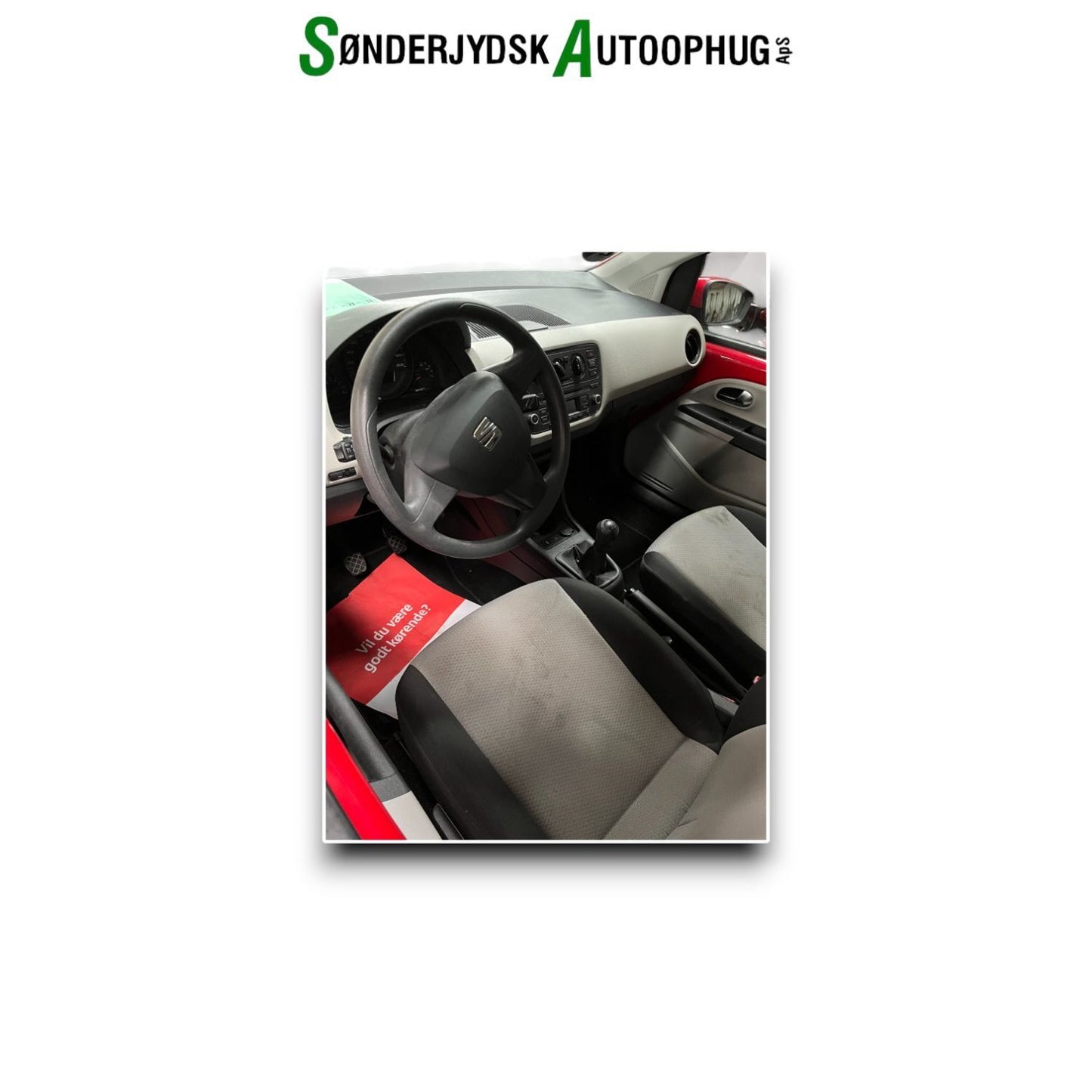 Seat Mii Pluk-Selv-Bil Med OEM Nr. Ophugger Fra Seat Ophugger