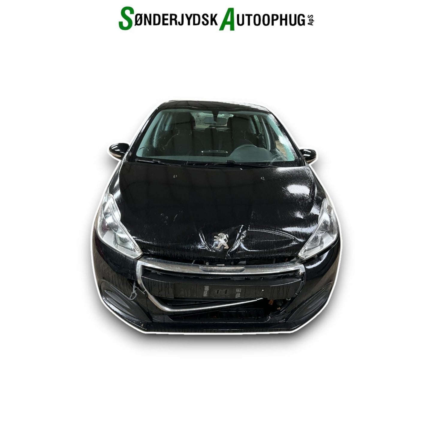 Peugeot 208 Pluk-Selv-Bil Med OEM Nr. Ophugger Fra Peugeot Ophugger