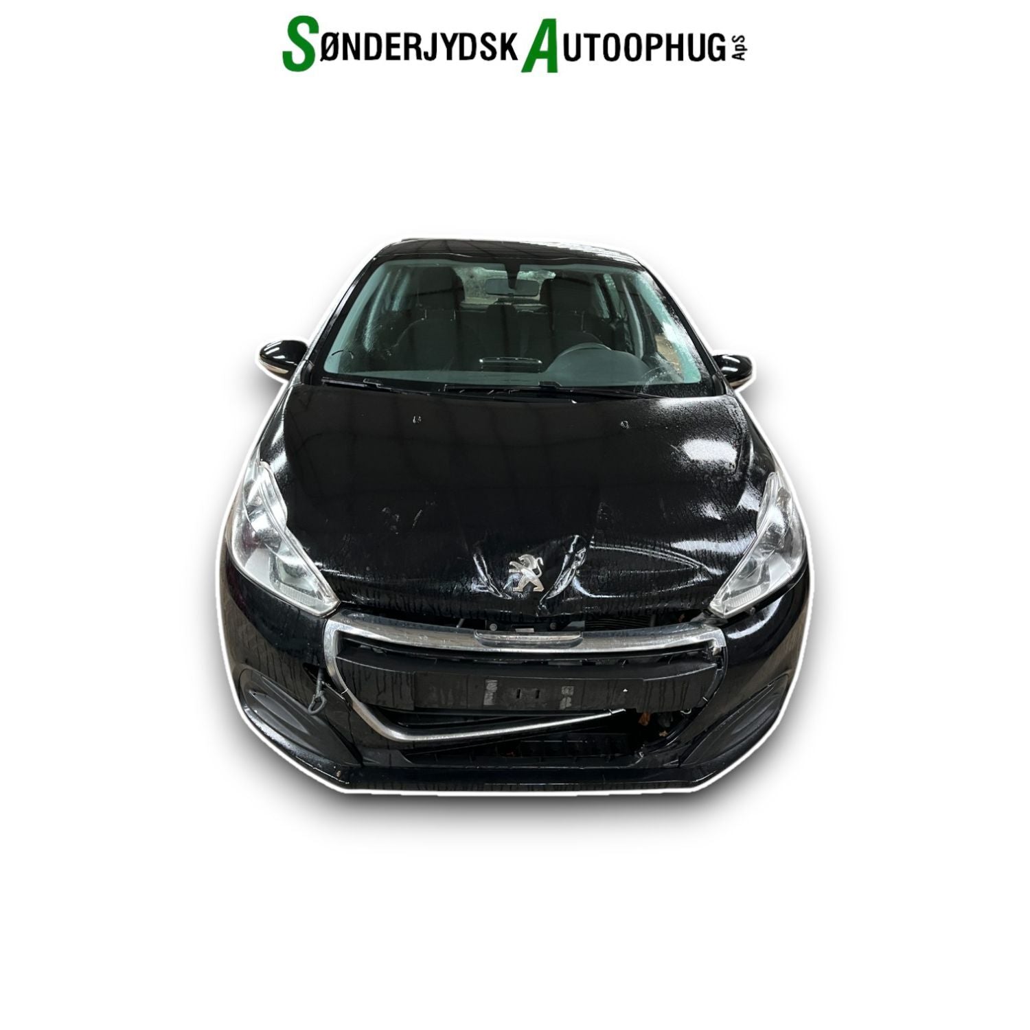 Peugeot 208 Pluk-Selv-Bil Med OEM Nr. Ophugger Fra Peugeot Ophugger