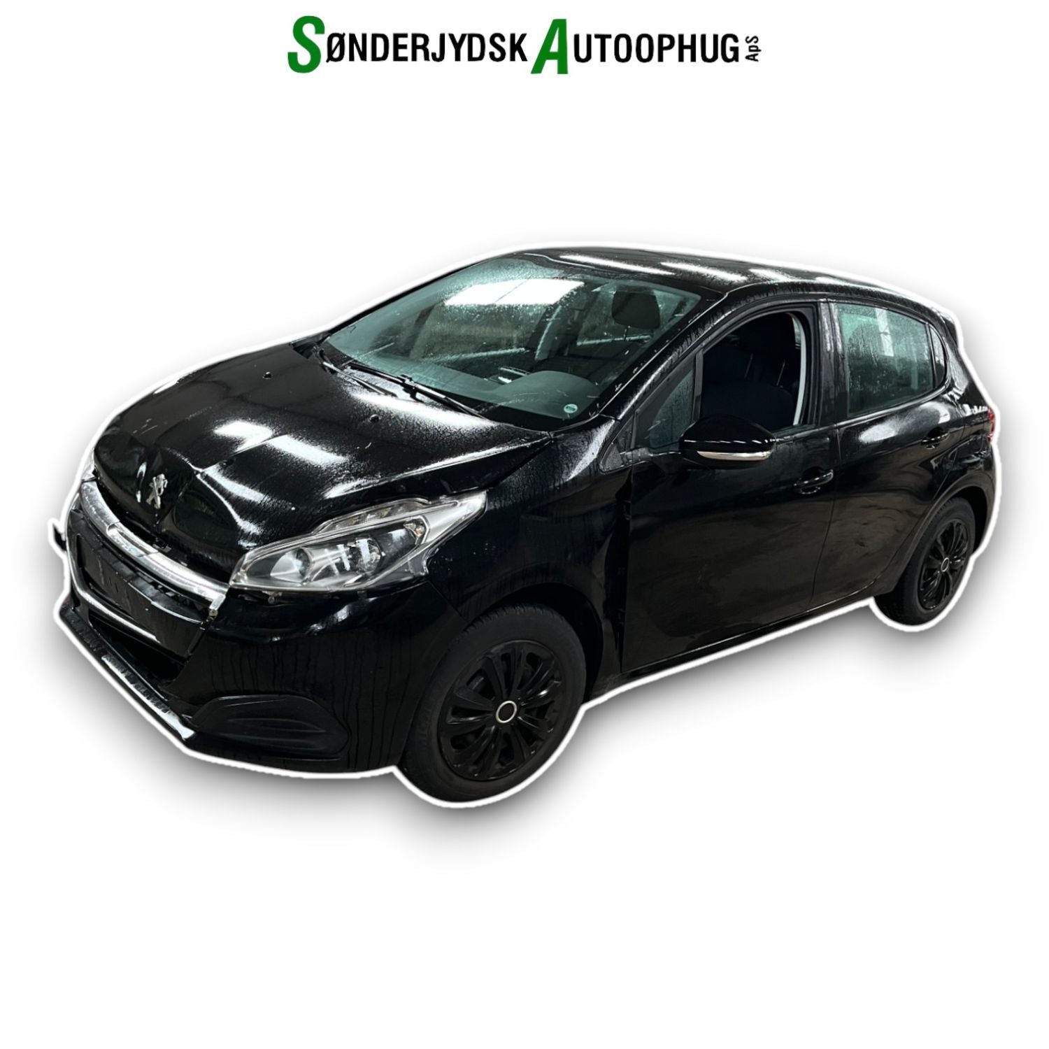 Peugeot 208 Pluk-Selv-Bil Med OEM Nr. Ophugger Fra Peugeot Ophugger