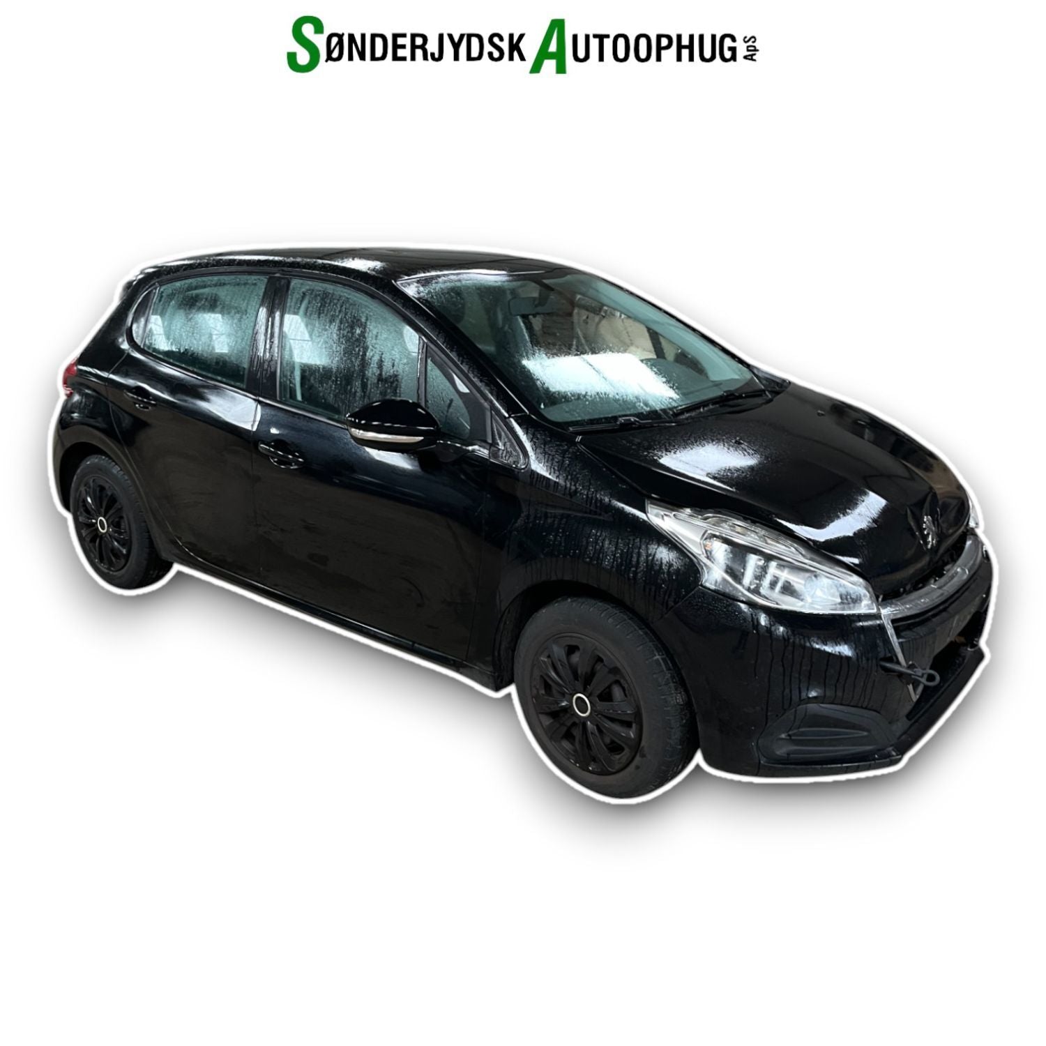 Peugeot 208 Pluk-Selv-Bil Med OEM Nr. Ophugger Fra Peugeot Ophugger