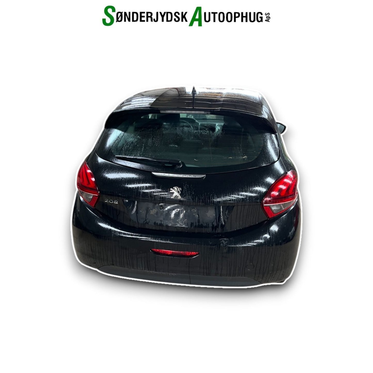 Peugeot 208 Pluk-Selv-Bil Med OEM Nr. Ophugger Fra Peugeot Ophugger