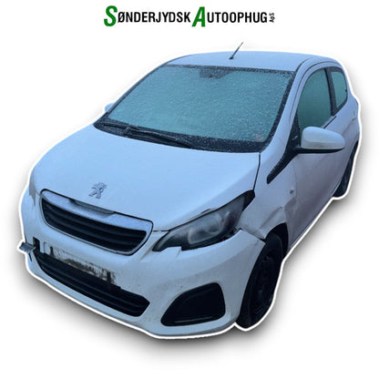 Peugeot 108 Pluk-Selv-Bil Med OEM Nr. Ophugger Fra Peugeot Ophugger