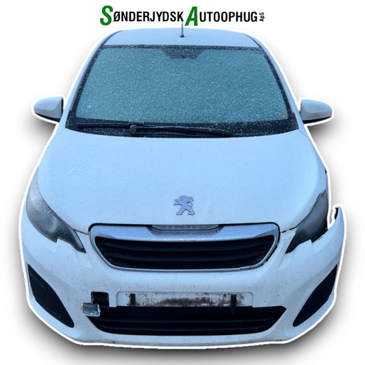 Peugeot 108 Pluk-Selv-Bil Med OEM Nr. Ophugger Fra Peugeot Ophugger