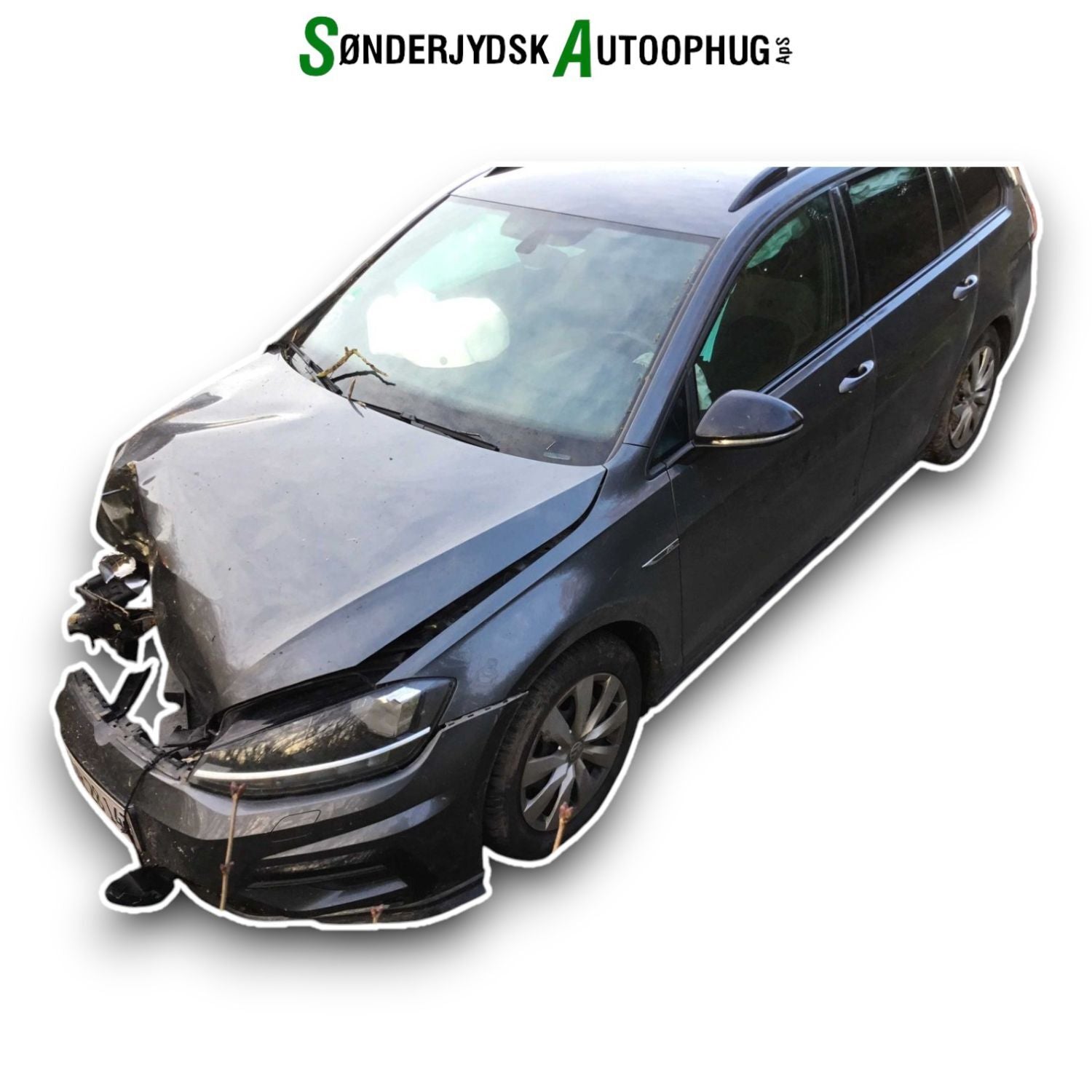 VW Golf 7 Au Pluk-Selv-Bil Med OEM Nr. Ophugger Fra VW Ophugger
