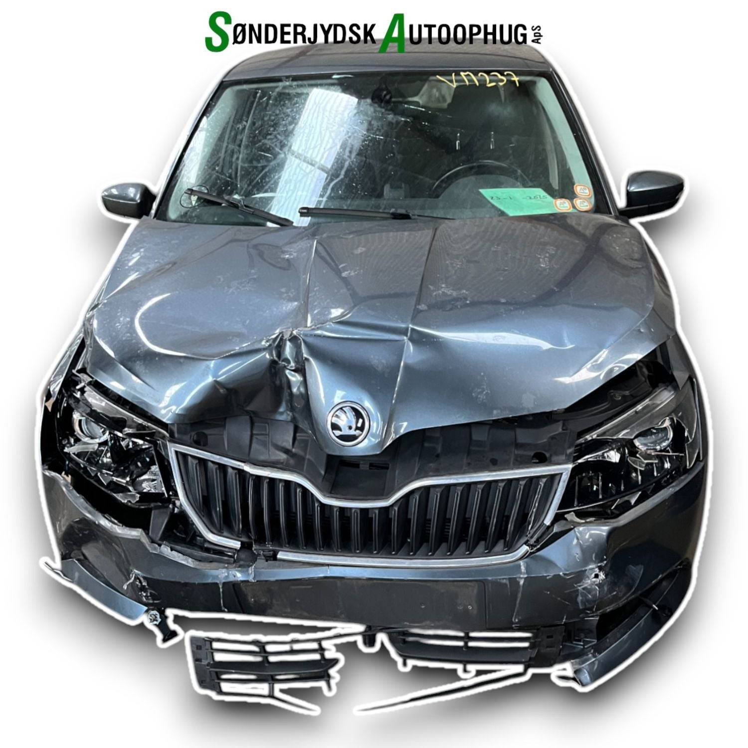 Skoda Fabia Pluk-Selv-Bil Med OEM Nr. Ophugger Fra Skoda Ophugger