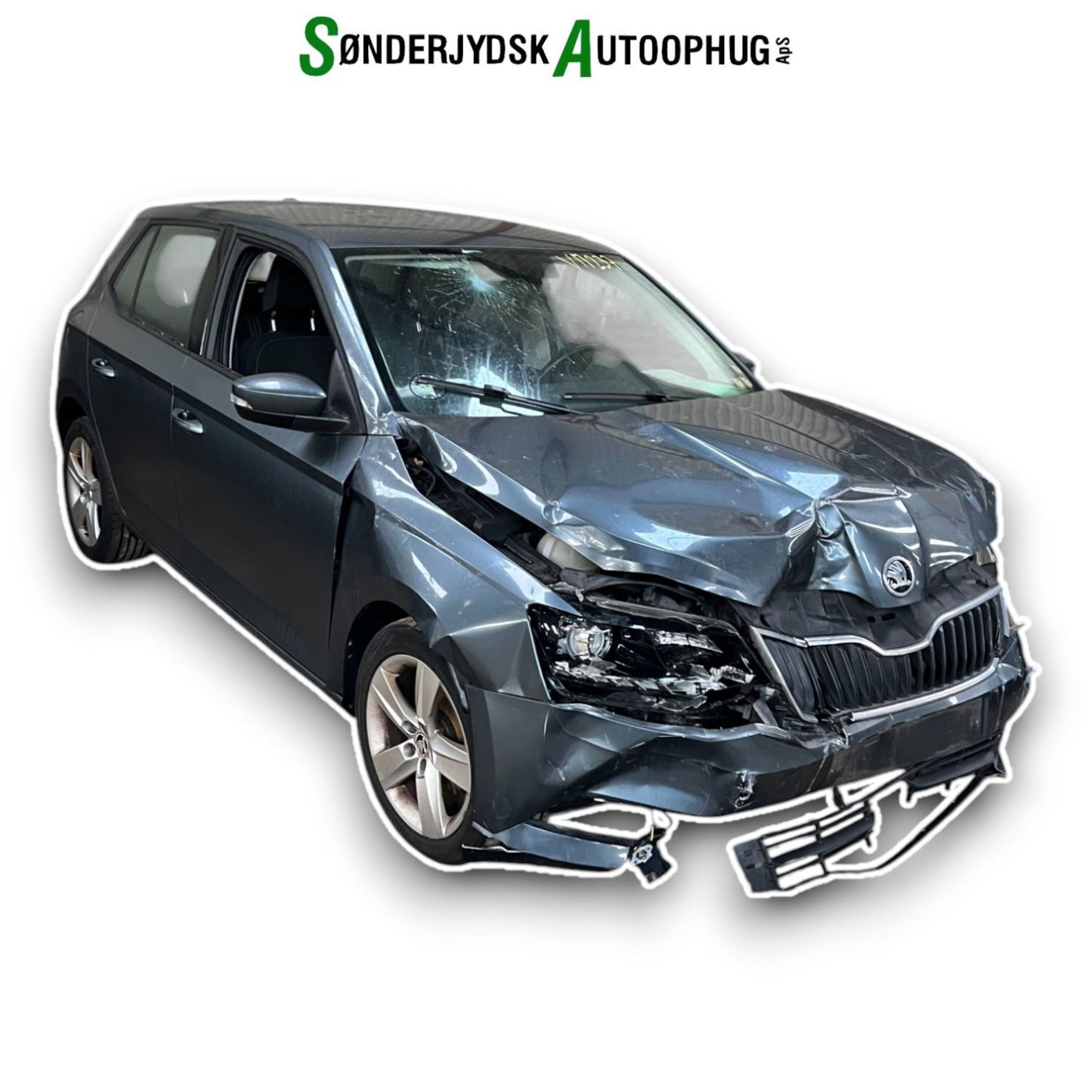 Skoda Fabia Pluk-Selv-Bil Med OEM Nr. Ophugger Fra Skoda Ophugger