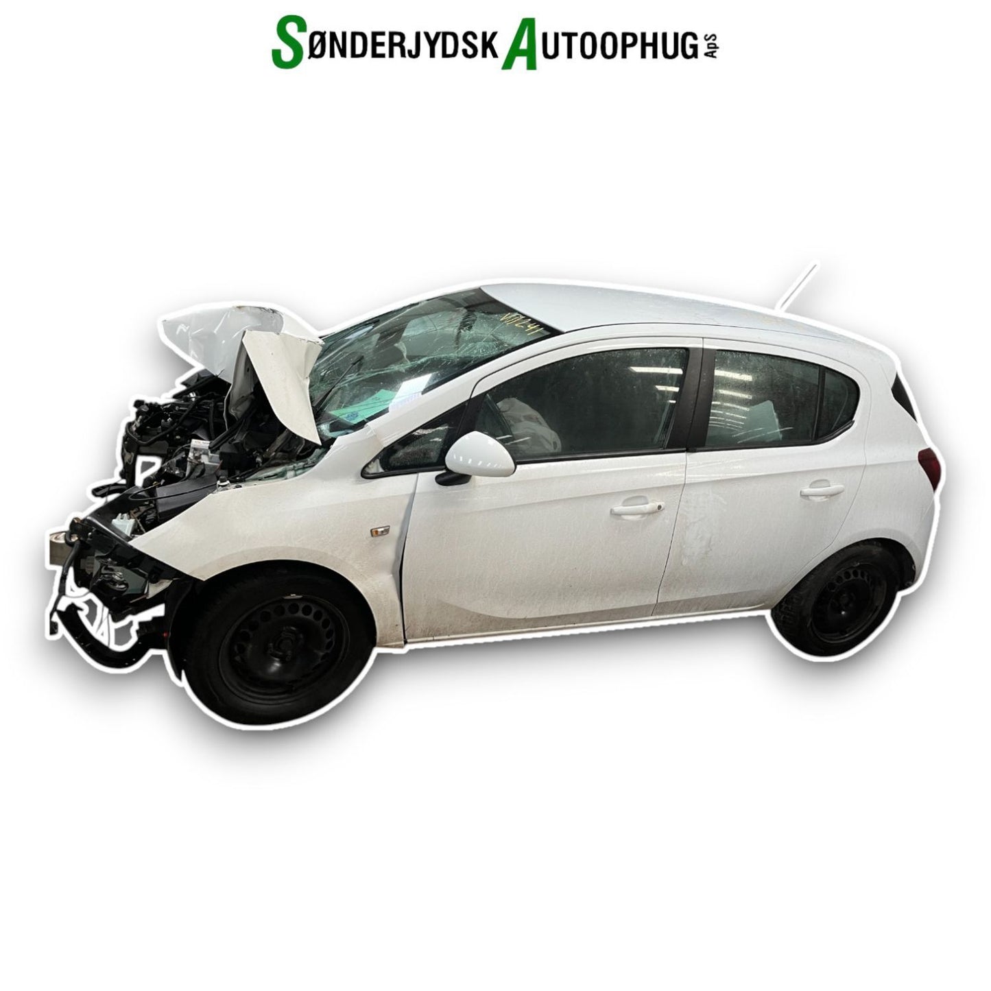 Opel Corsa E Pluk-Selv-Bil Med OEM Nr. Ophugger Fra Opel Ophugger