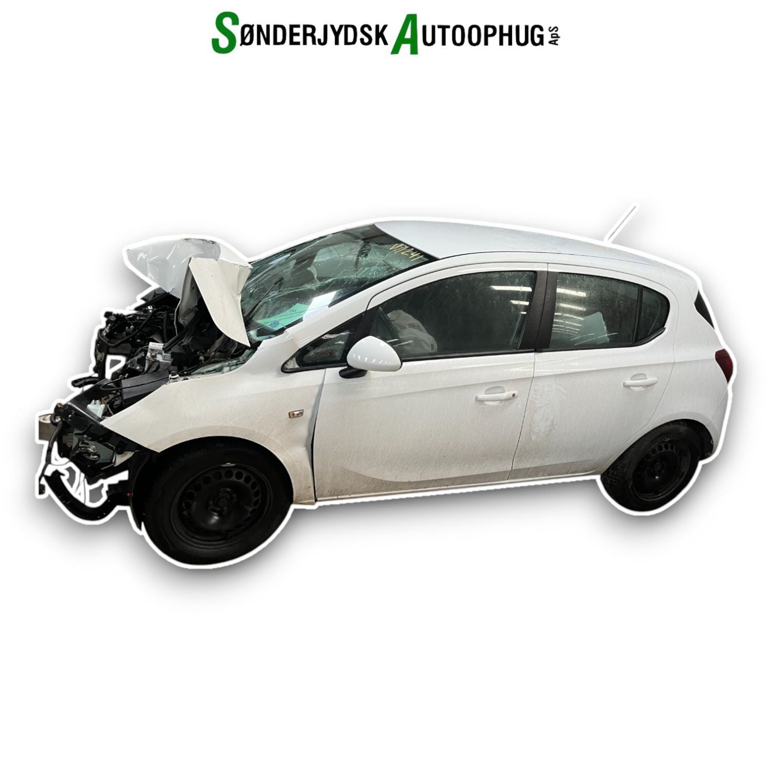 Opel Corsa E Pluk-Selv-Bil Med OEM Nr. Ophugger Fra Opel Ophugger