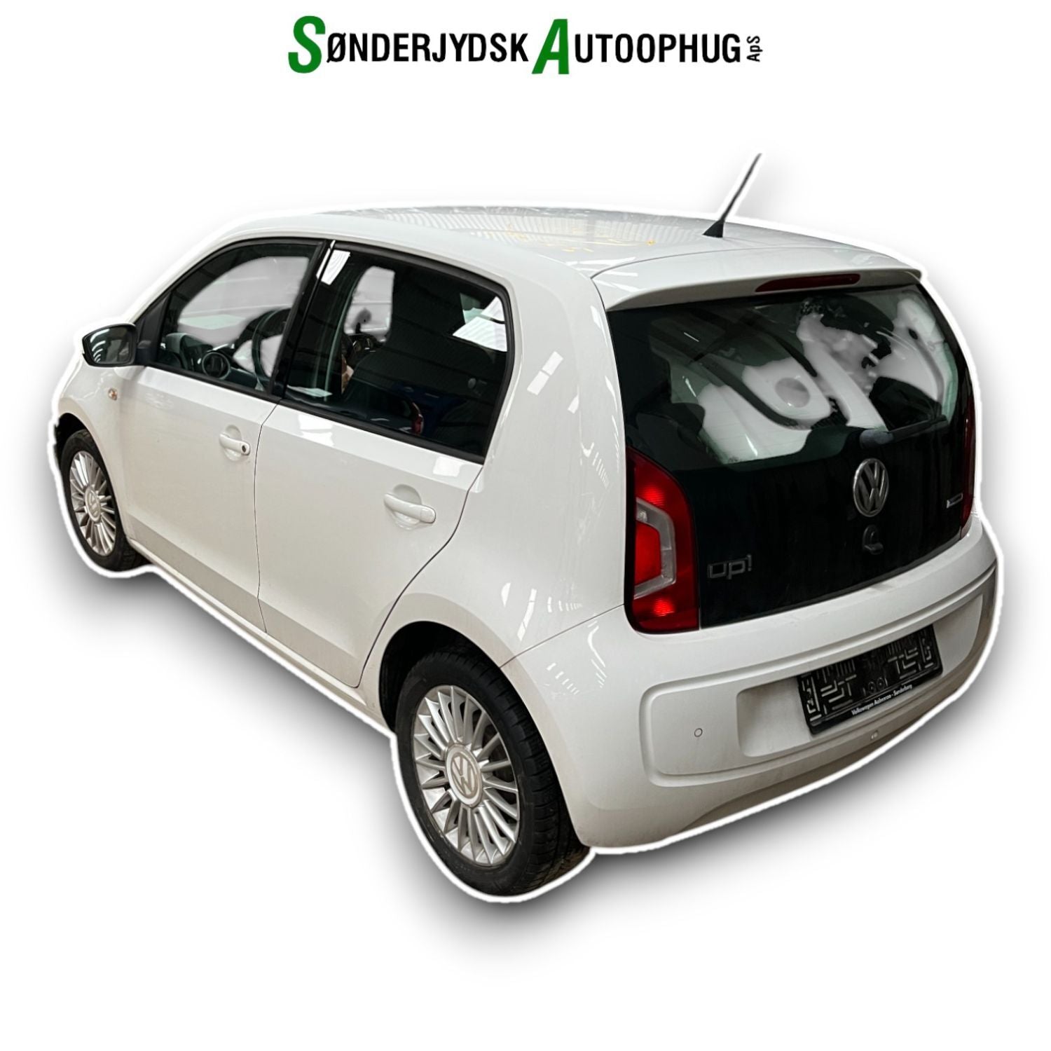 VW Up Pluk-Selv-Bil Med OEM Nr. Ophugger Fra VW Ophugger