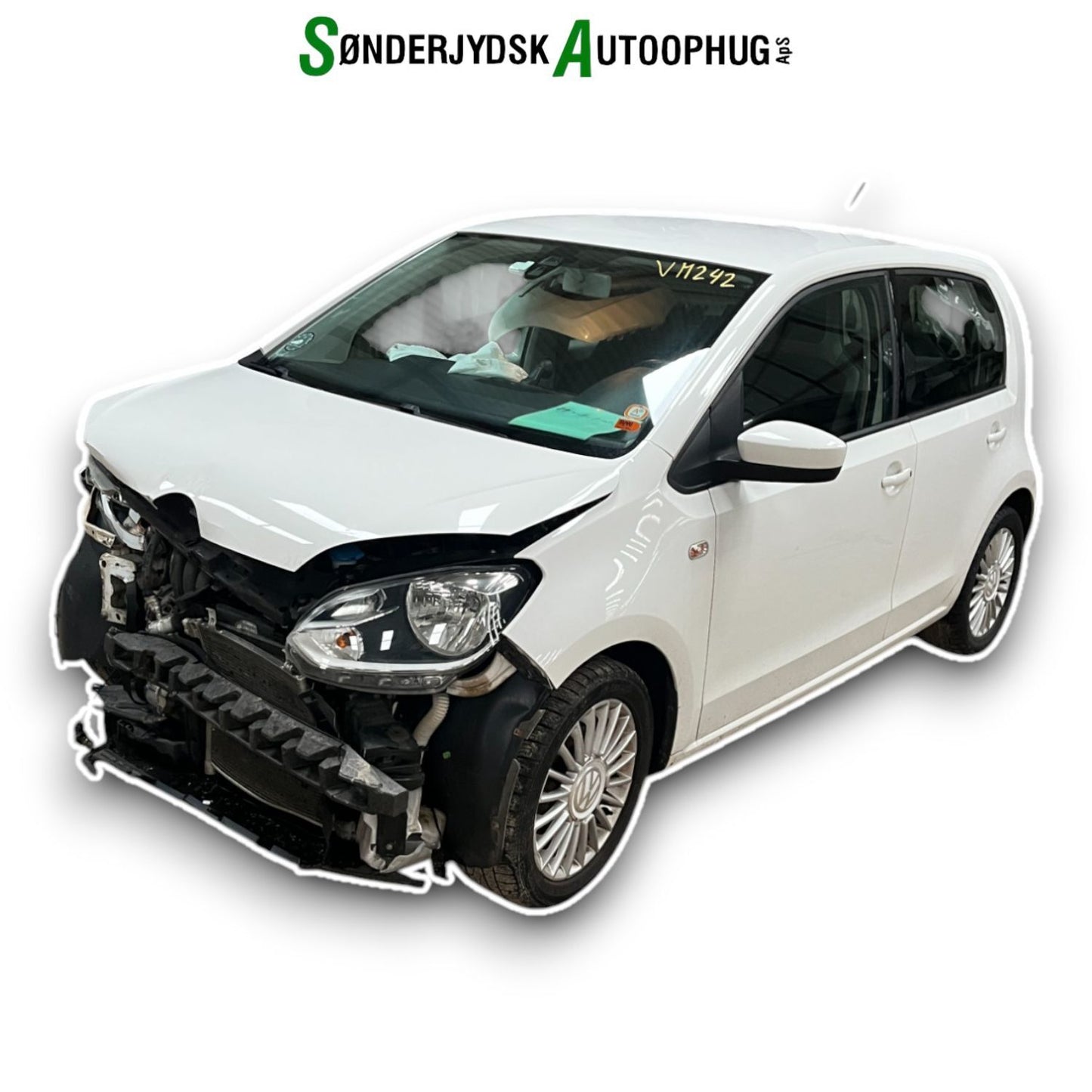 VW UP Pluk-Selv-Bil Med OEM Nr. Ophugger Fra VW Ophugger