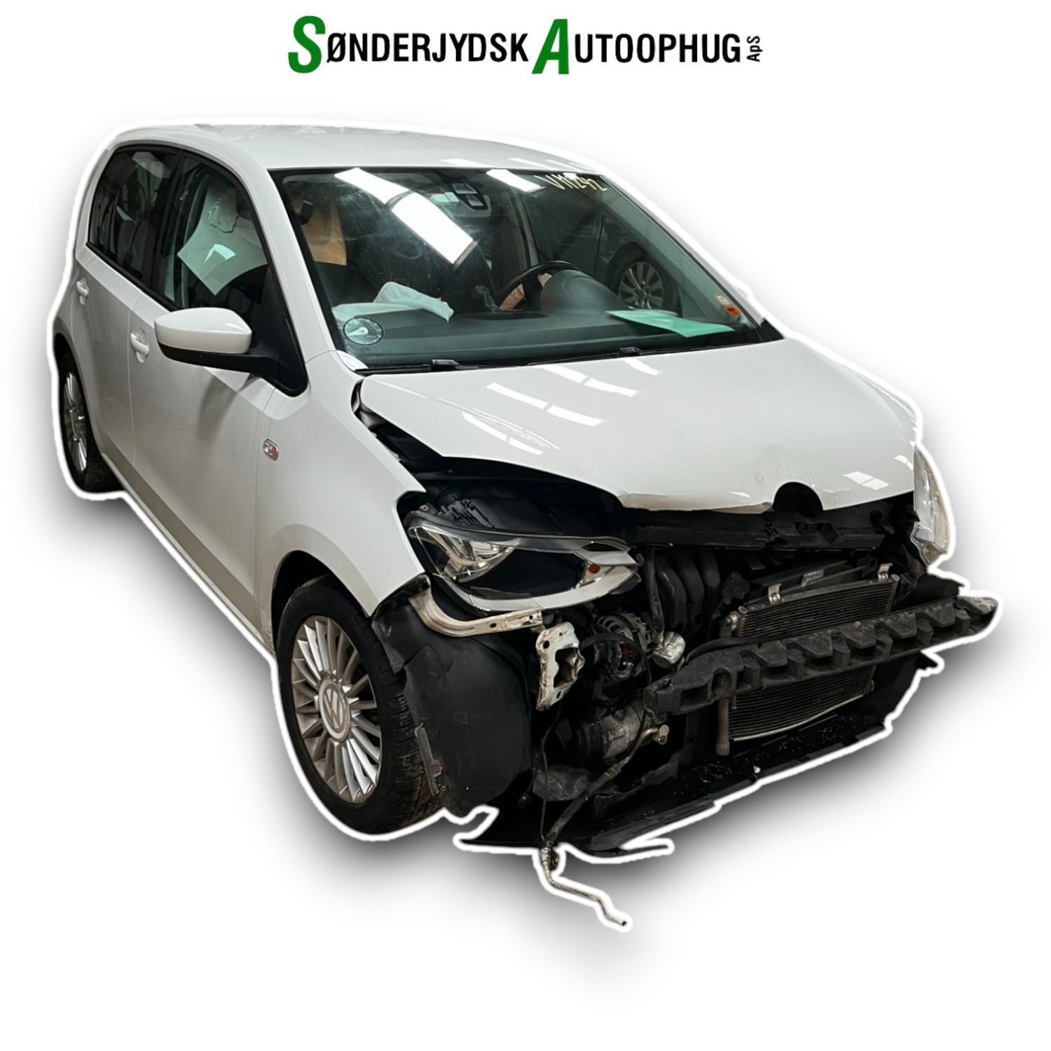 VW Up Pluk-Selv-Bil Med OEM Nr. Ophugger Fra VW Ophugger