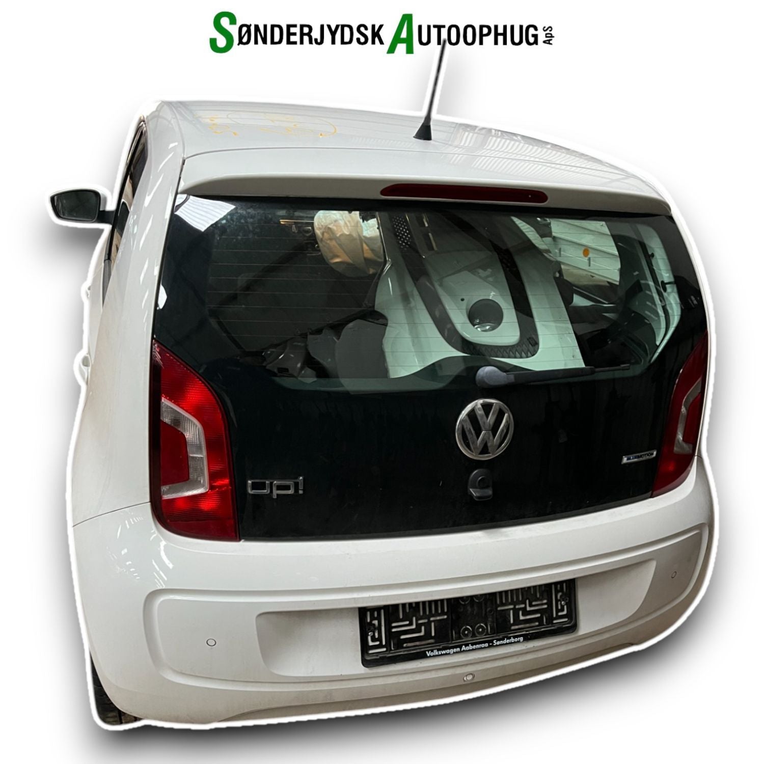 VW Up Pluk-Selv-Bil Med OEM Nr. Ophugger Fra VW Ophugger