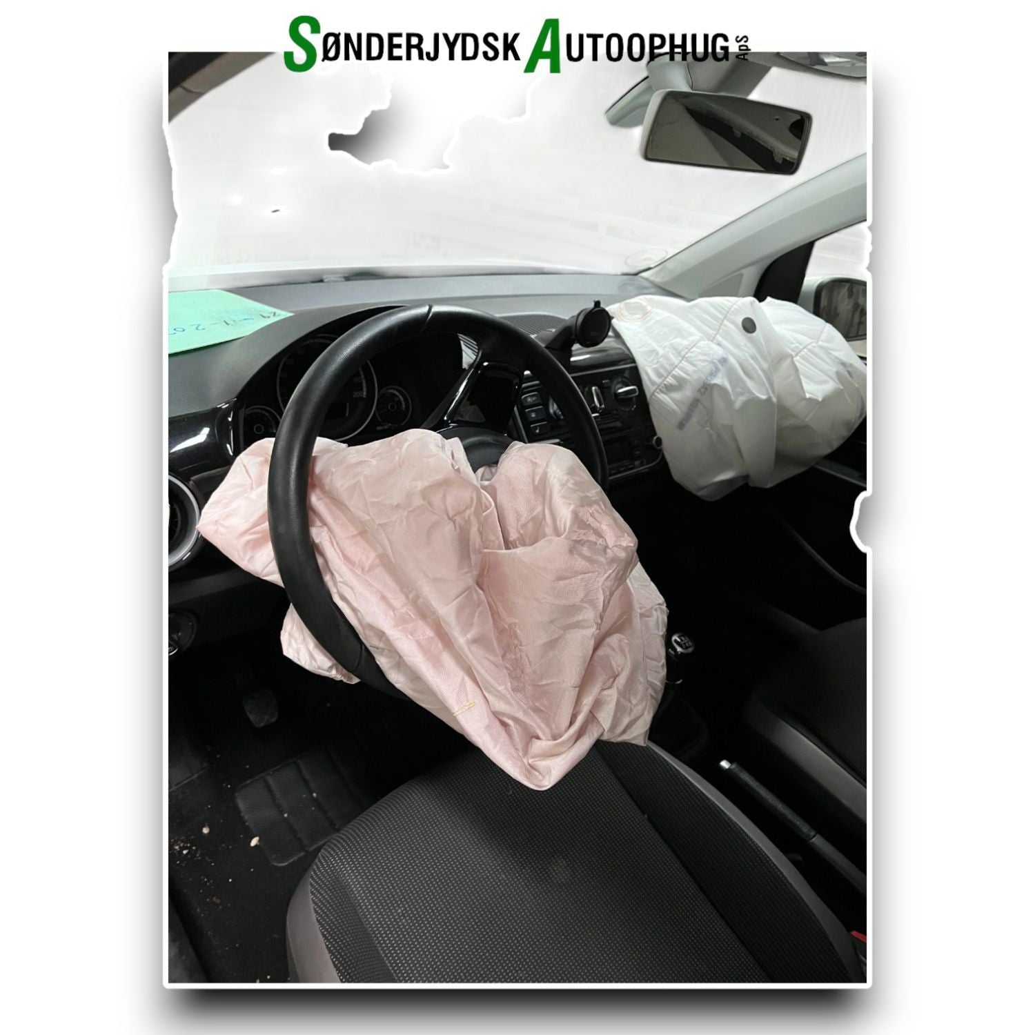 VW UP Pluk-Selv-Bil Med OEM Nr. Ophugger Fra VW Ophugger