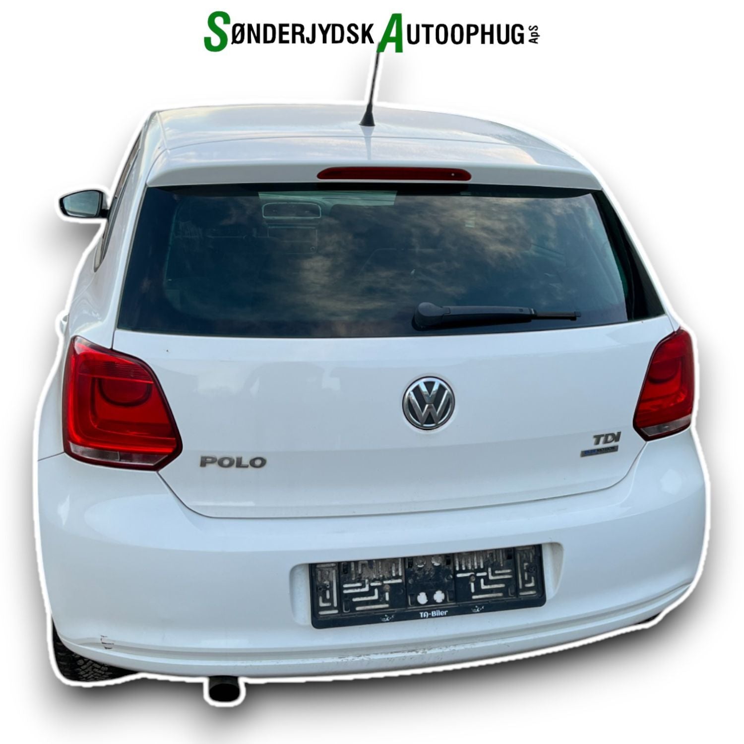 VW Polo 6R Pluk-Selv-Bil Med OEM Nr. Ophugger Fra VW Ophugger