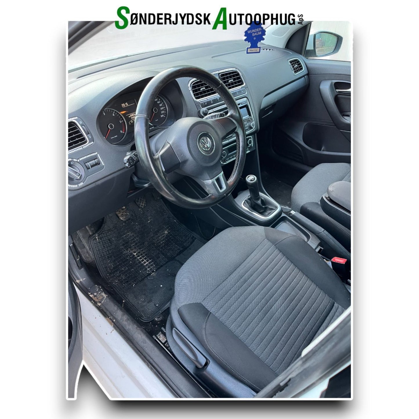 VW Polo 6R Pluk-Selv-Bil Med OEM Nr. Ophugger Fra VW Ophugger