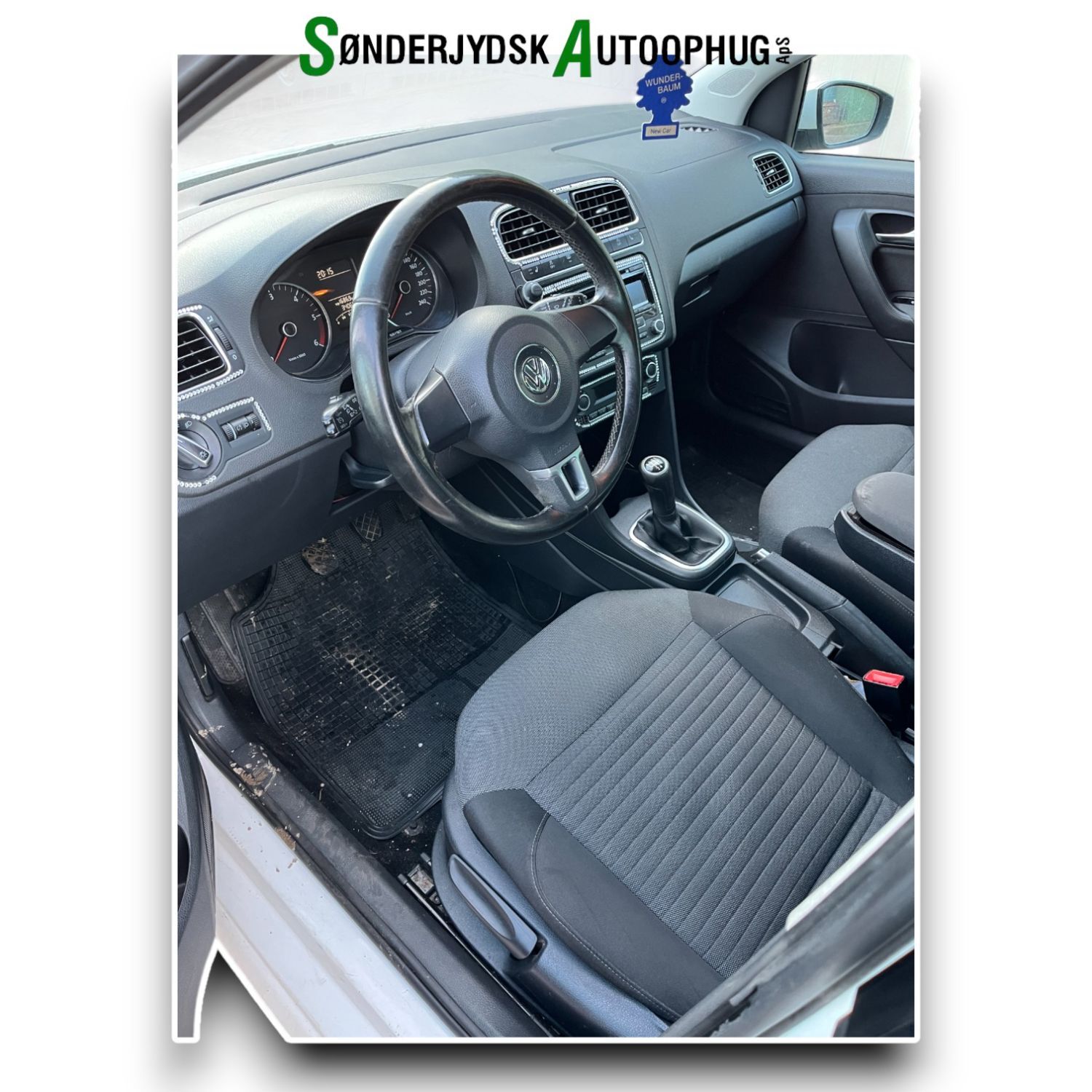 VW Polo 6R Pluk-Selv-Bil Med OEM Nr. Ophugger Fra VW Ophugger