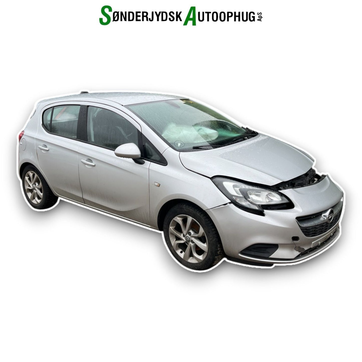 Opel Corsa E Pluk-Selv-Bil Med OEM Nr. Ophugger Fra Opel Ophugger