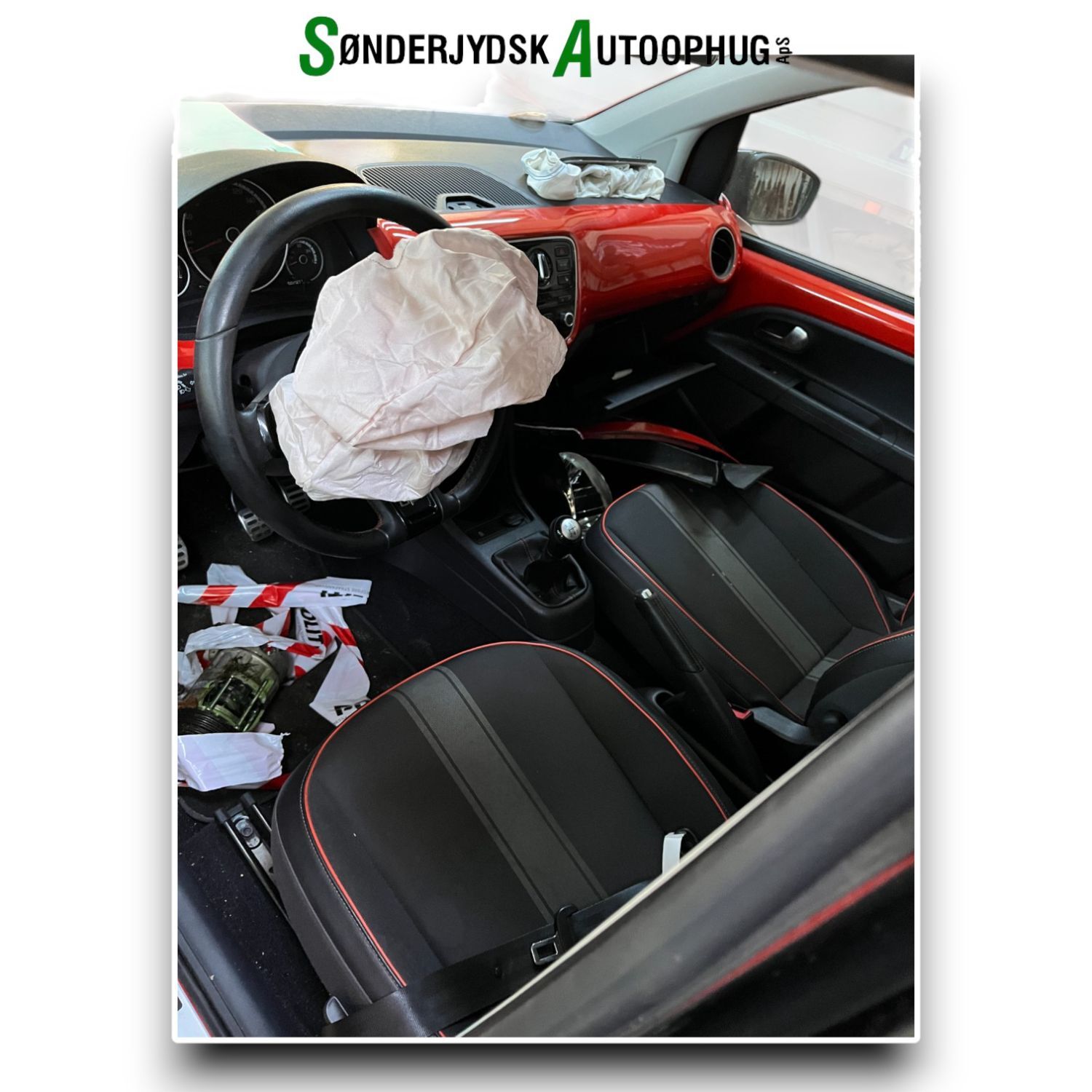 VW UP Pluk-Selv-Bil Med OEM Nr. FENDERUP Fra VW Ophugger