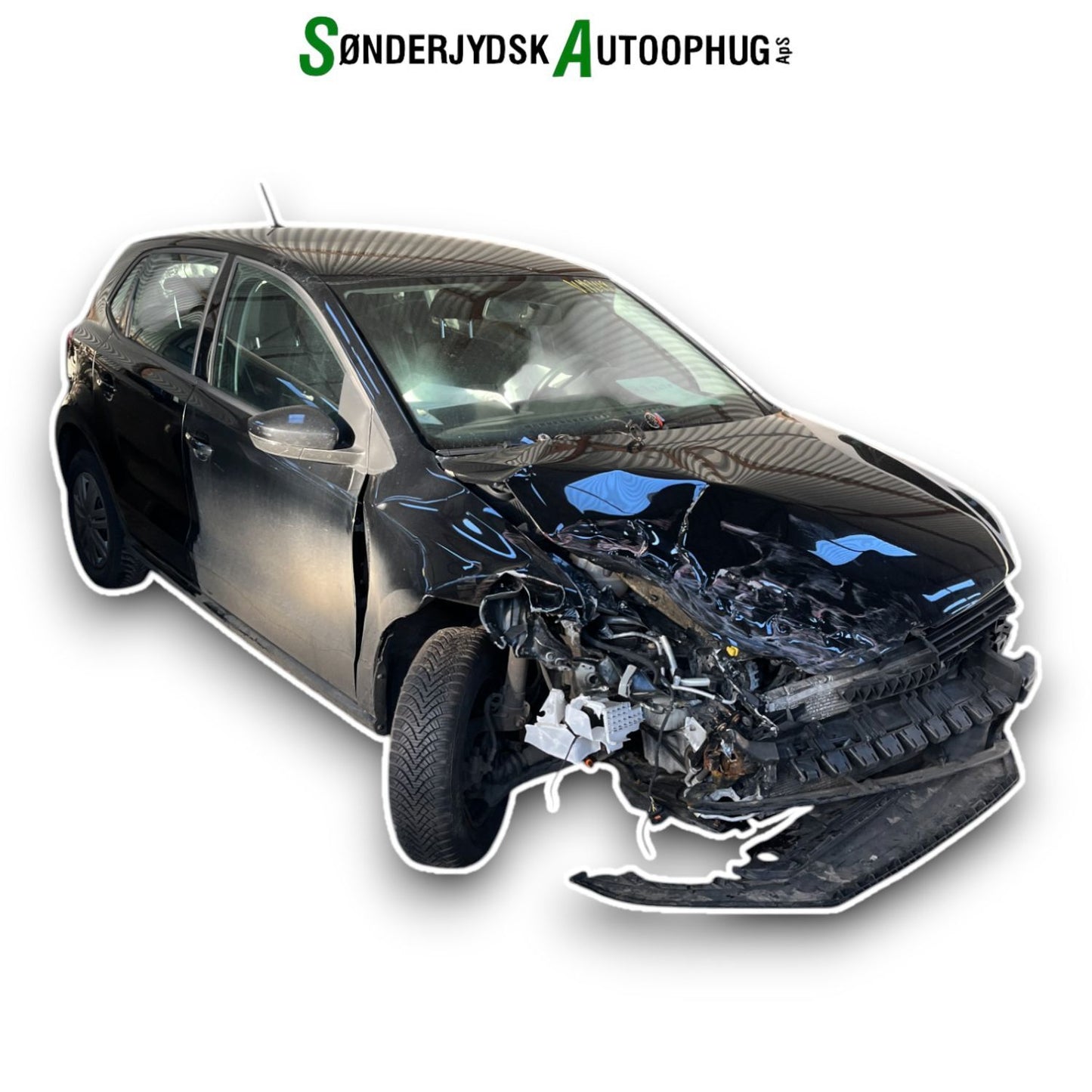 VW Polo 6C Pluk-Selv-Bil Med OEM Nr. Ophugger Fra VW Ophugger