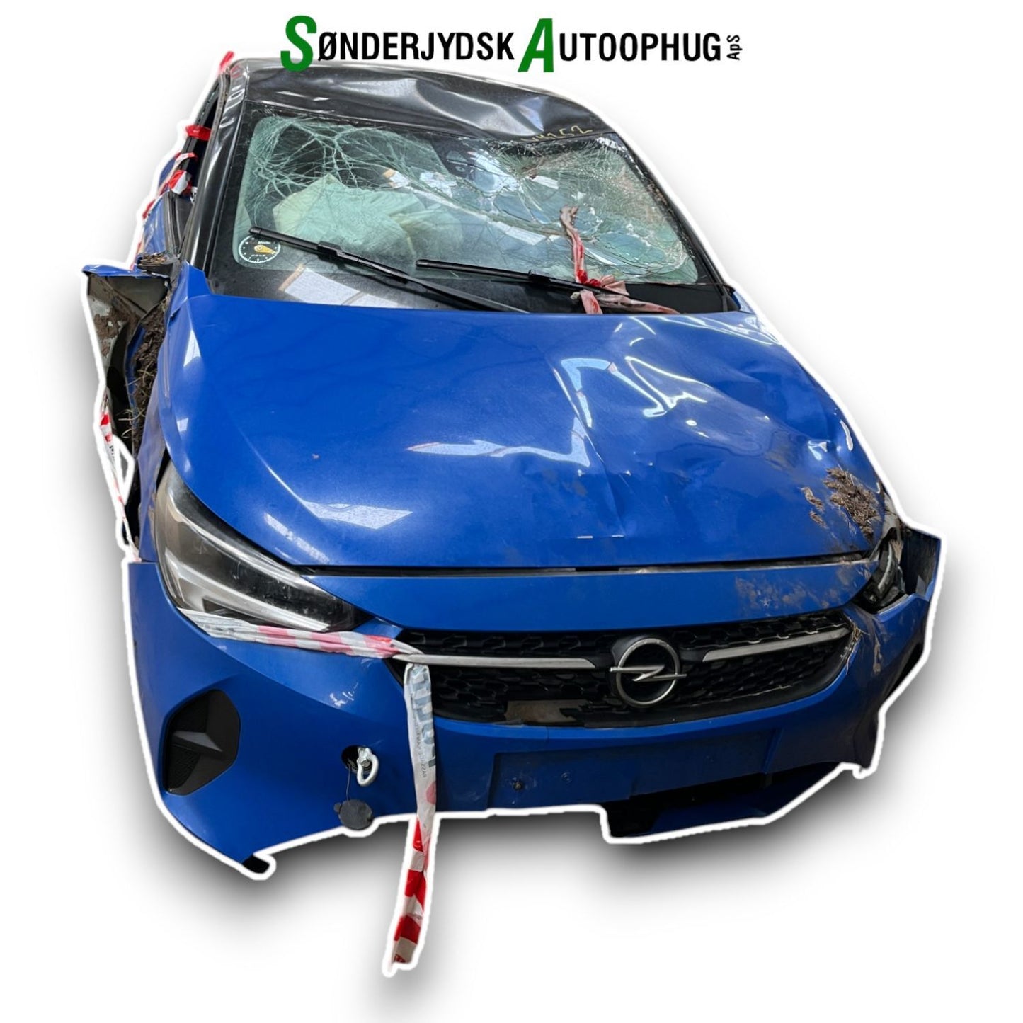 Opel Corsa F Pluk-Selv-Bil Med OEM Nr. Ophugger Fra Opel Ophugger
