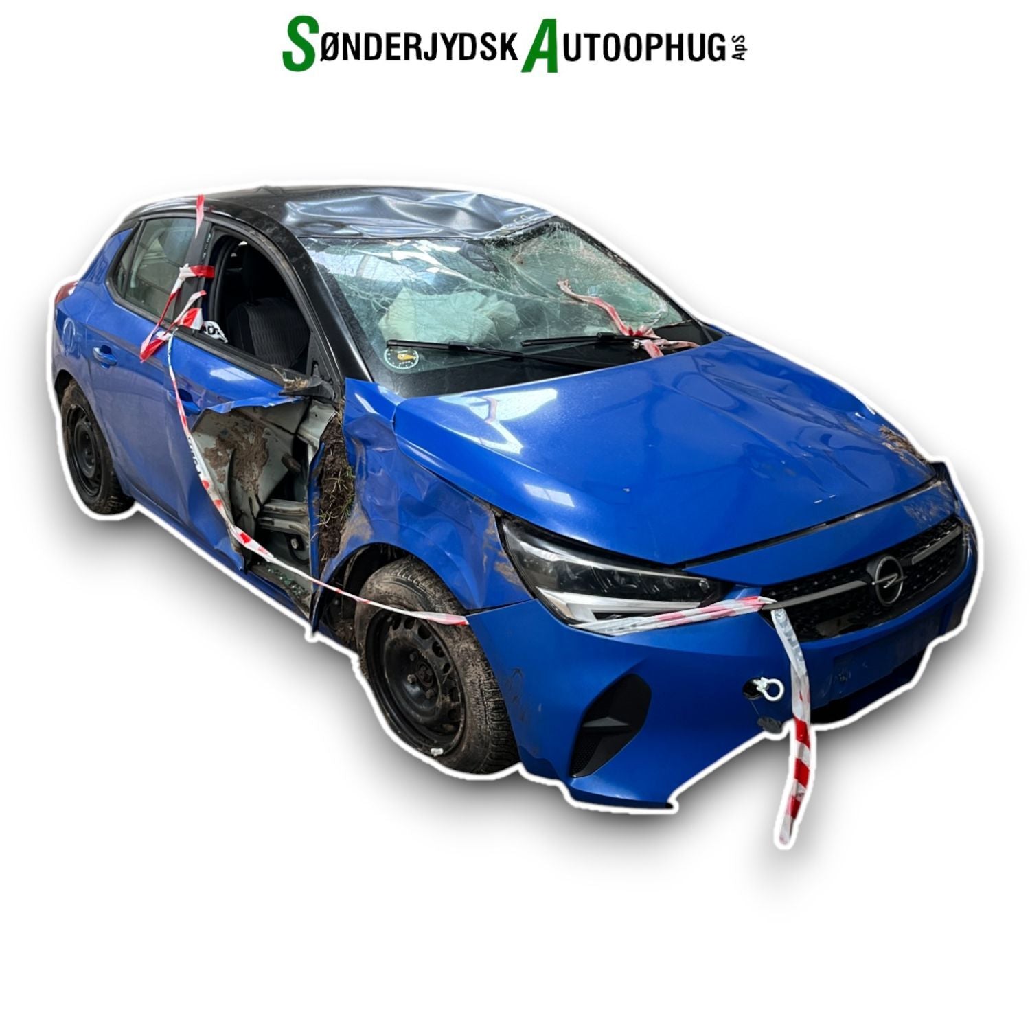 Opel Corsa F Pluk-Selv-Bil Med OEM Nr. Ophugger Fra Opel Ophugger