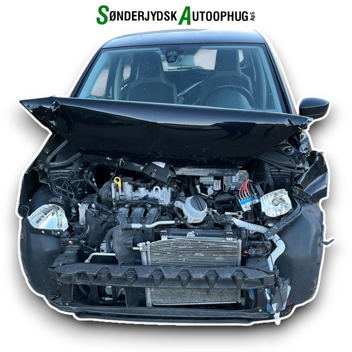 VW Up Pluk-Selv-Bil Med OEM Nr. Ophugger Fra VW Ophugger