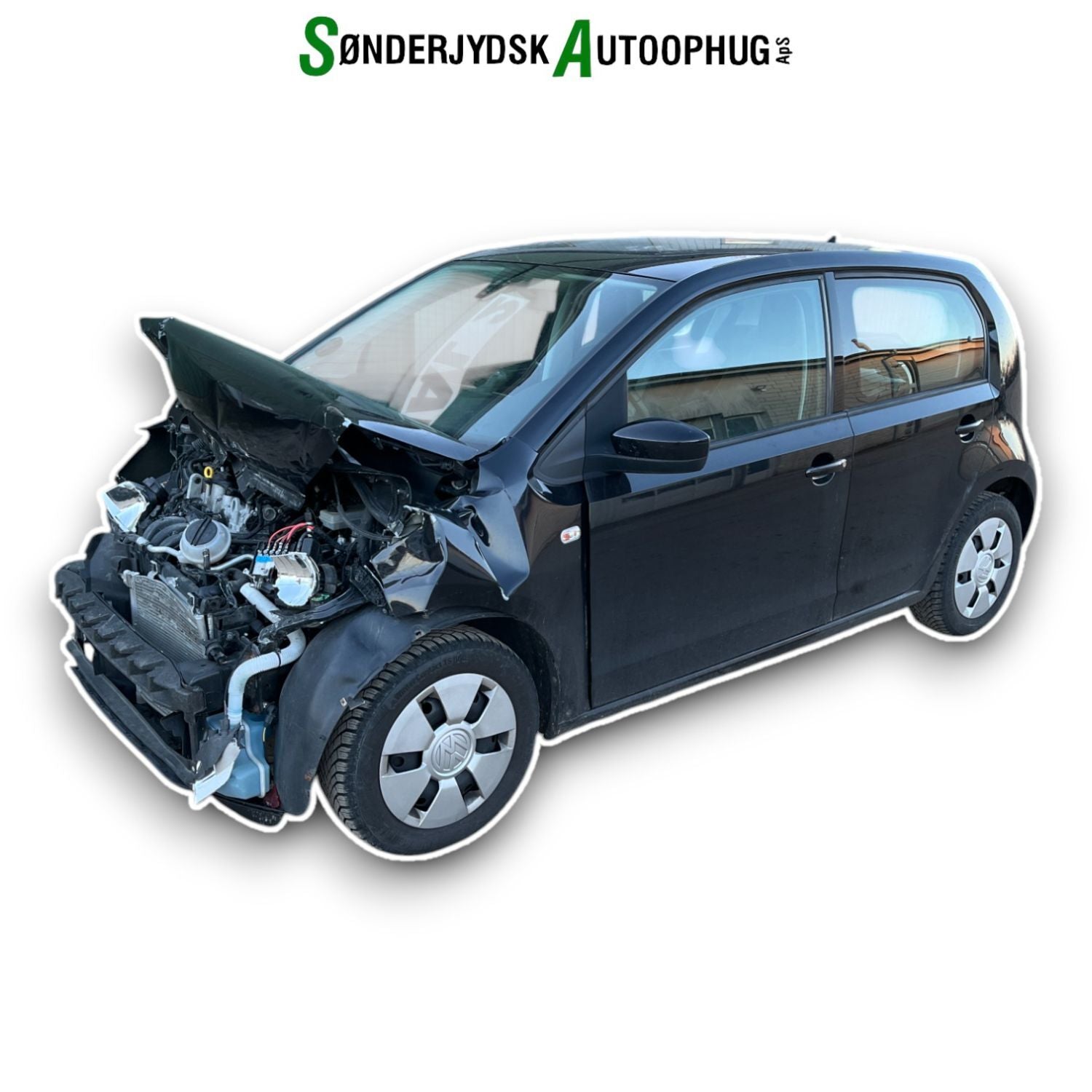 VW Up Pluk-Selv-Bil Med OEM Nr. Ophugger Fra VW Ophugger