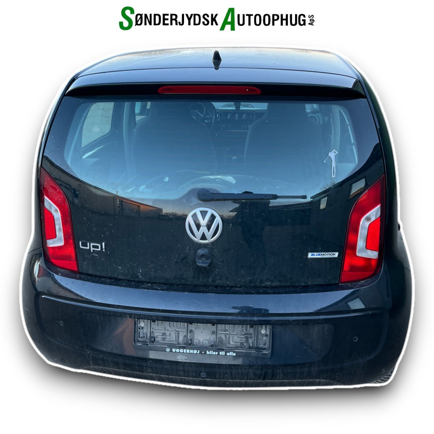 VW Up Pluk-Selv-Bil Med OEM Nr. Ophugger Fra VW Ophugger