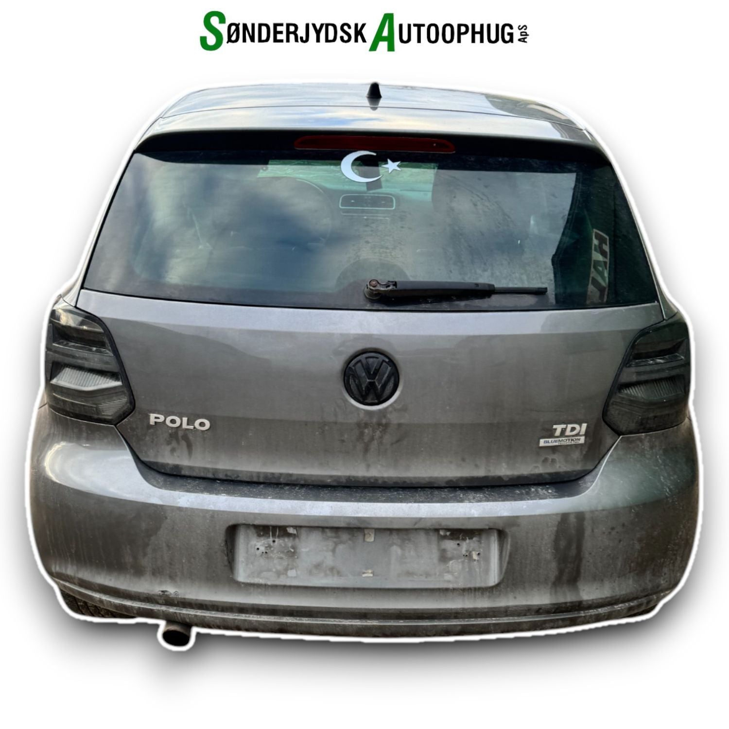 VW Polo 6R Pluk-Selv-Bil Med OEM Nr. Ophugger Fra VW Ophugger