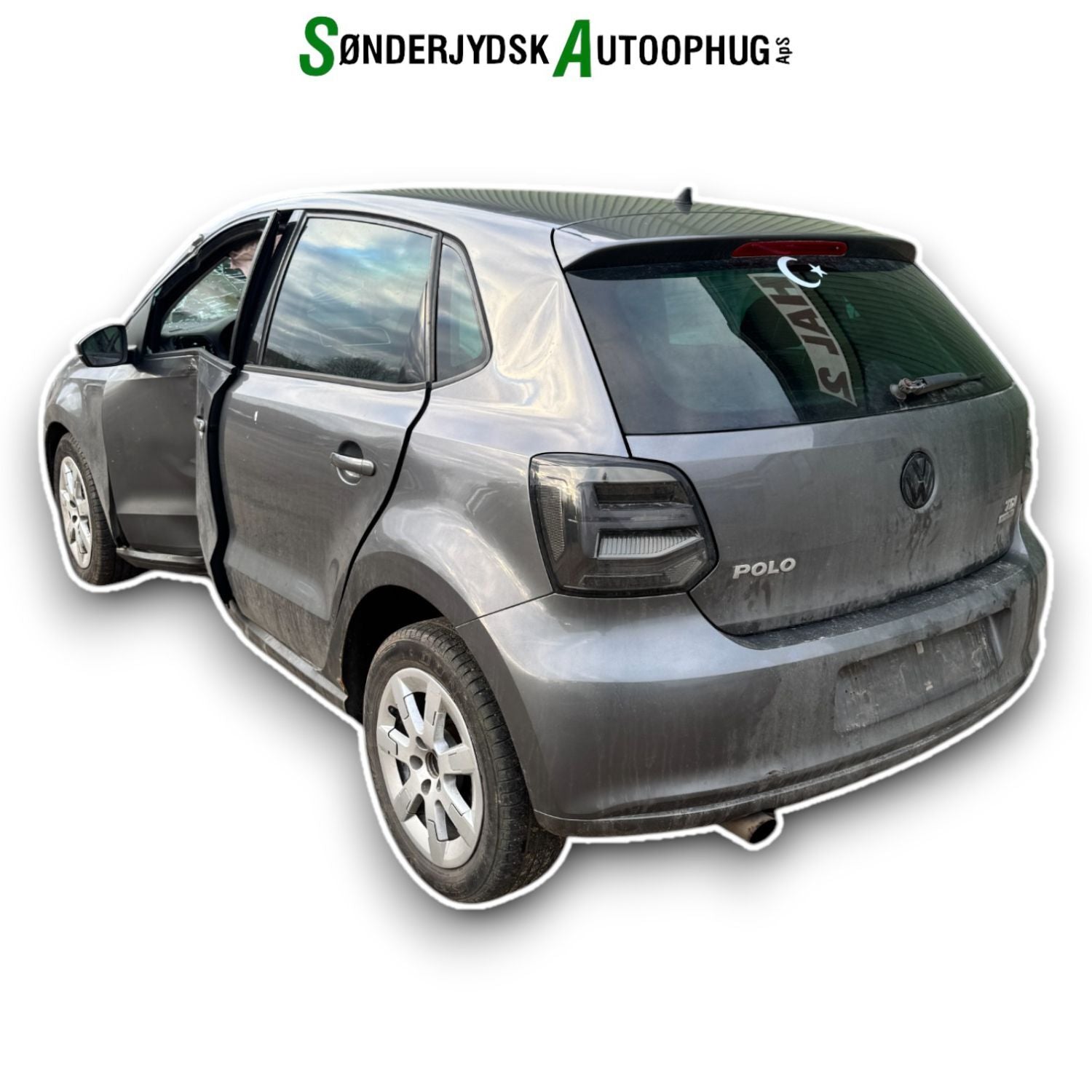 VW Polo 6R Pluk-Selv-Bil Med OEM Nr. Ophugger Fra VW Ophugger