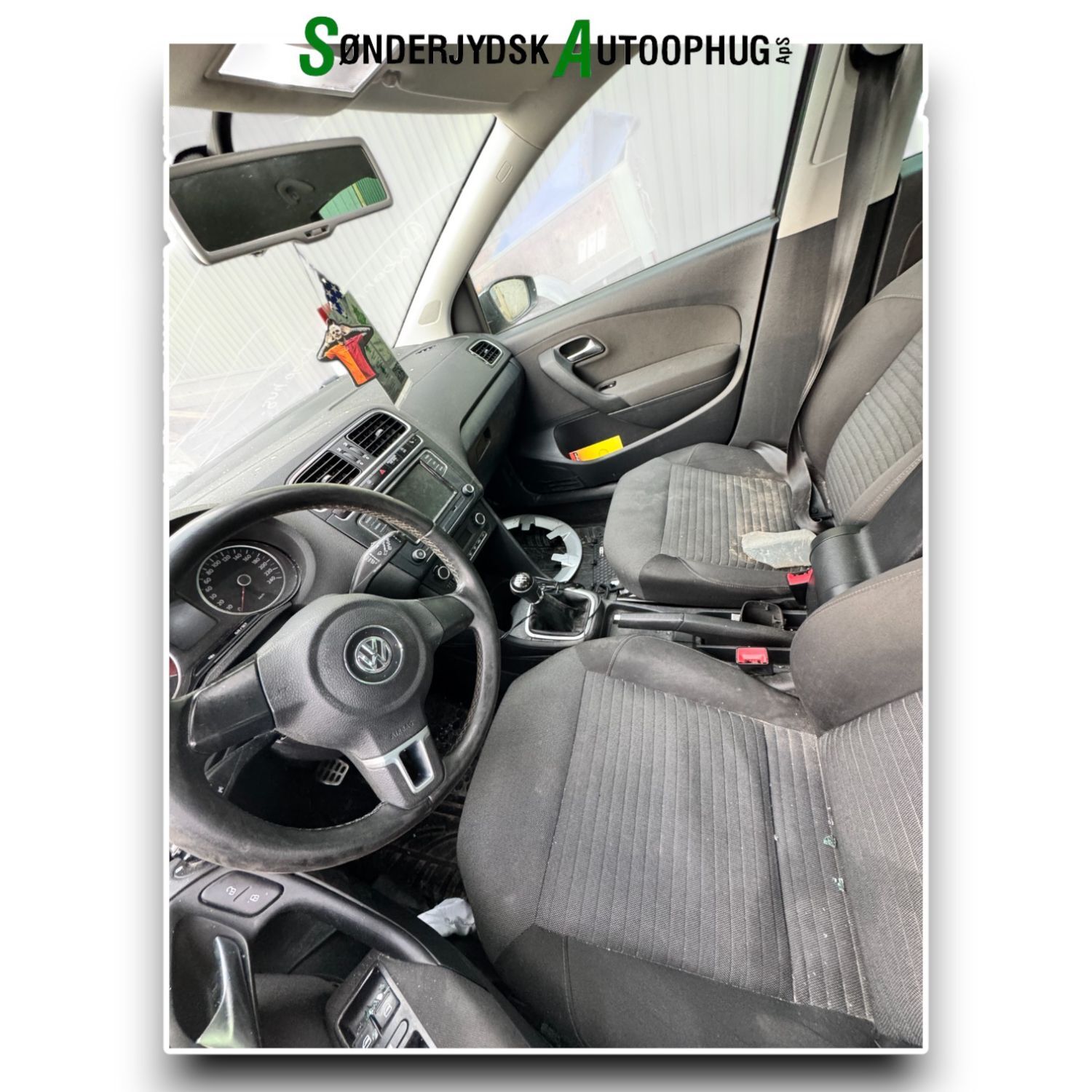 VW Polo 6R Pluk-Selv-Bil Med OEM Nr. Ophugger Fra VW Ophugger