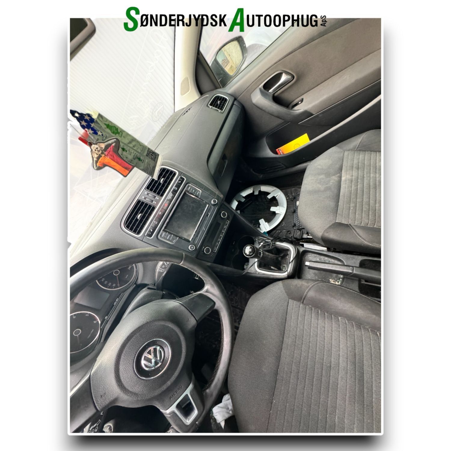 VW Polo 6R Pluk-Selv-Bil Med OEM Nr. Ophugger Fra VW Ophugger