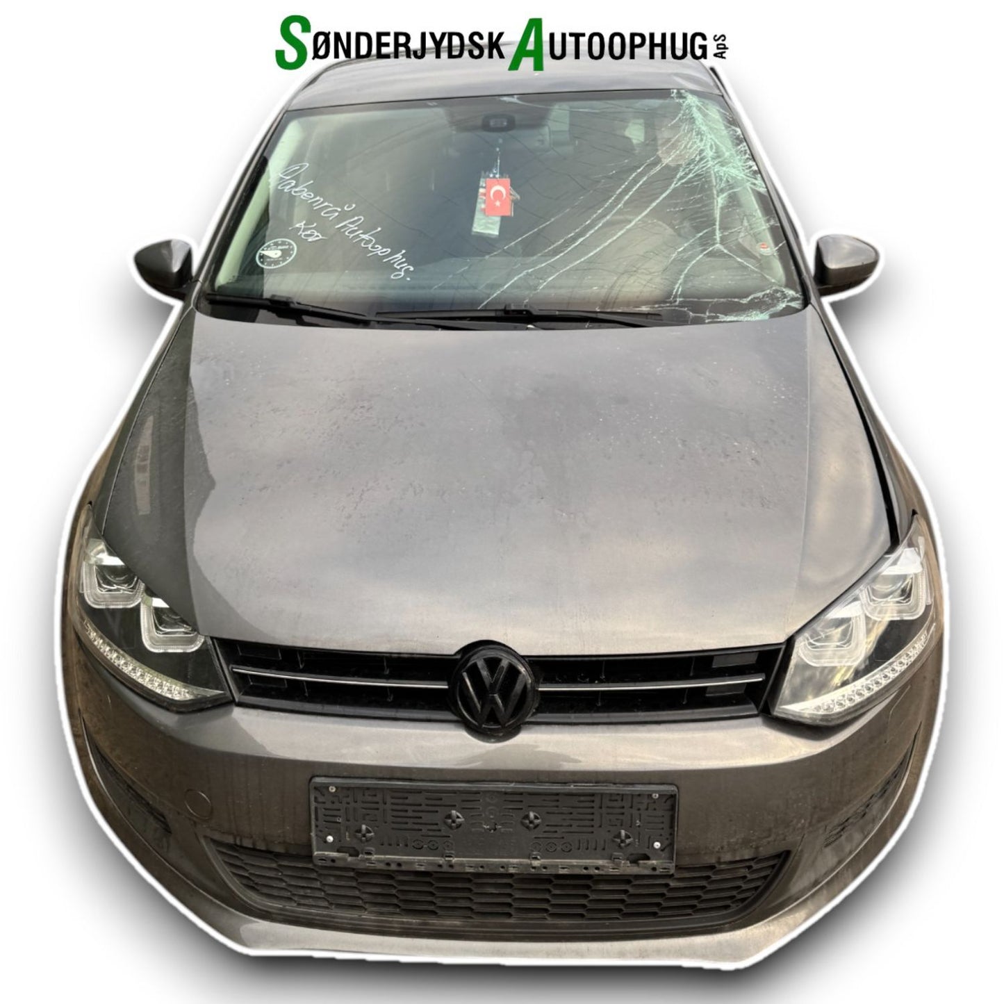VW Polo 6R Pluk-Selv-Bil Med OEM Nr. Ophugger Fra VW Ophugger