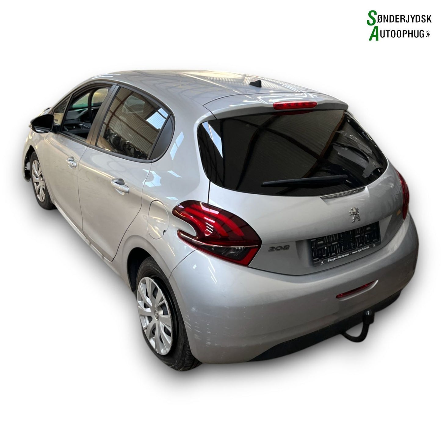 Peugeot 208 Pluk-Selv-Bil Med OEM Nr. Ophugger Fra Peugeot Ophugger