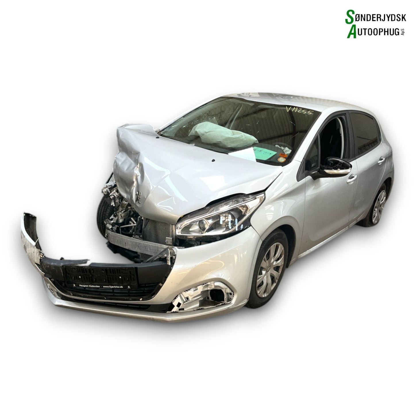 Peugeot 208 Pluk-Selv-Bil Med OEM Nr. Ophugger Fra Peugeot Ophugger