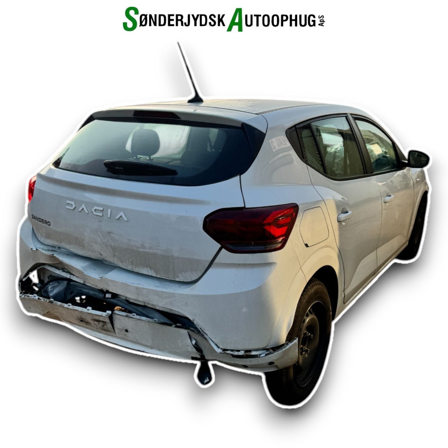 Dacia Sandero LLI Pluk-Selv-Bil Med OEM Nr. Ophugger Fra Dacia Ophugger