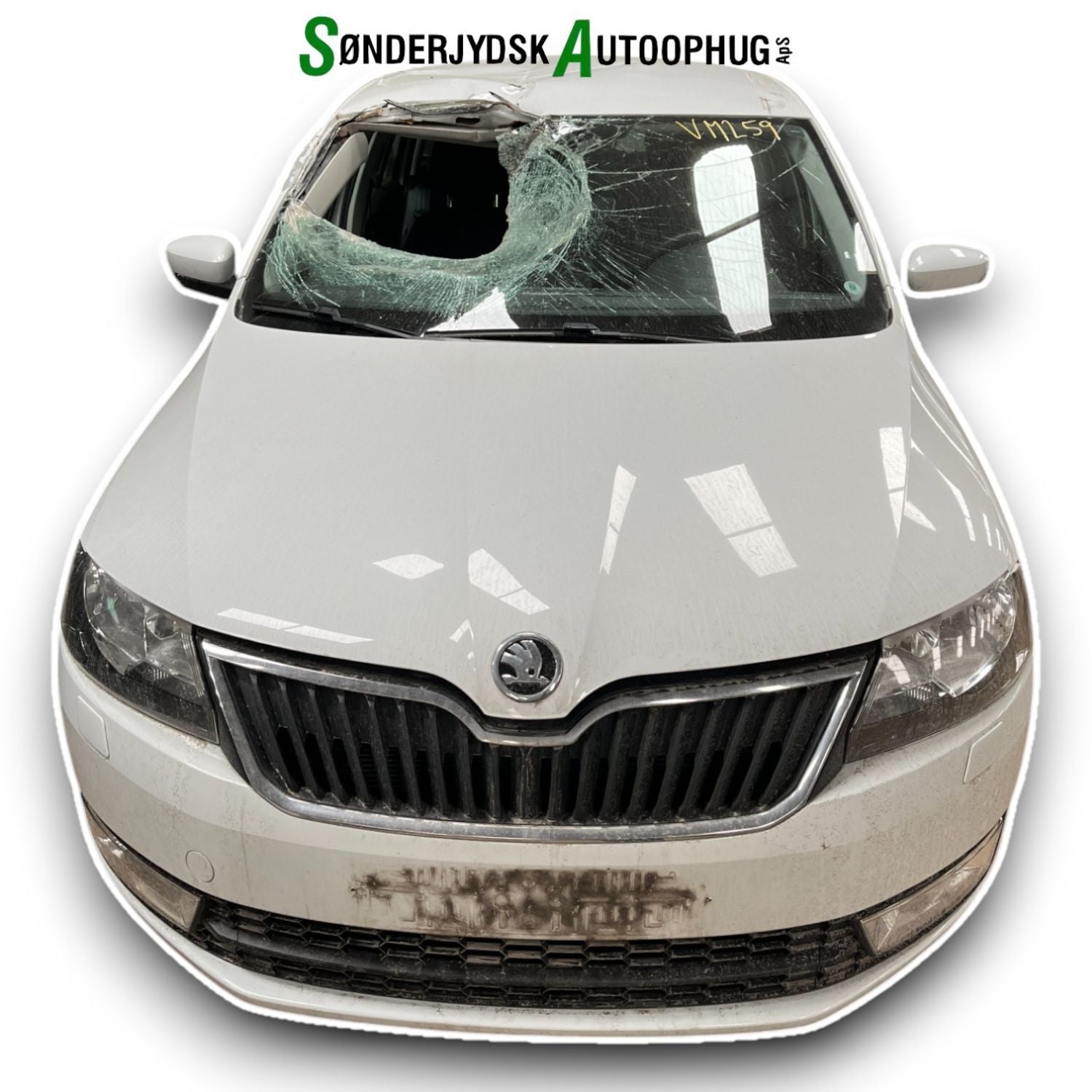 Skoda Rapid Pluk-Selv-Bil Med OEM Nr. Ophugger Fra Skoda Ophugger