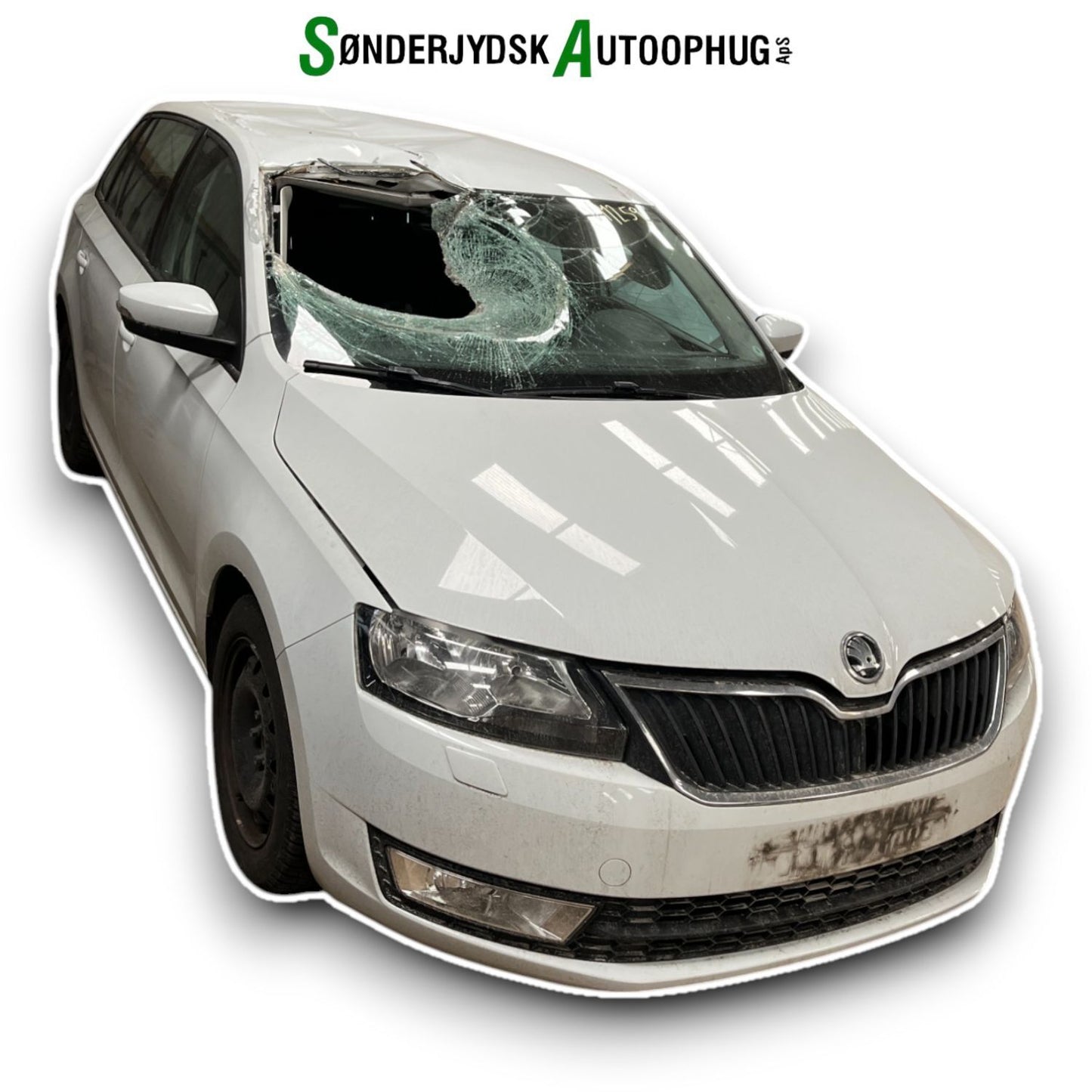 Skoda Rapid Pluk-Selv-Bil Med OEM Nr. Ophugger Fra Skoda Ophugger