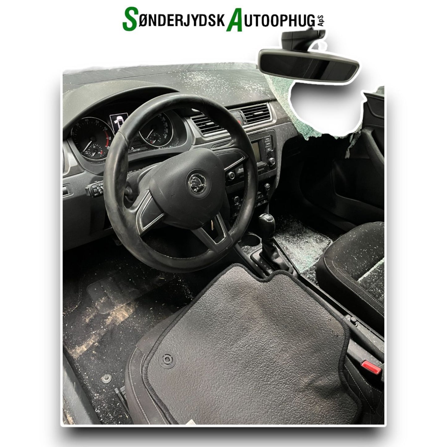 Skoda Rapid Pluk-Selv-Bil Med OEM Nr. Ophugger Fra Skoda Ophugger