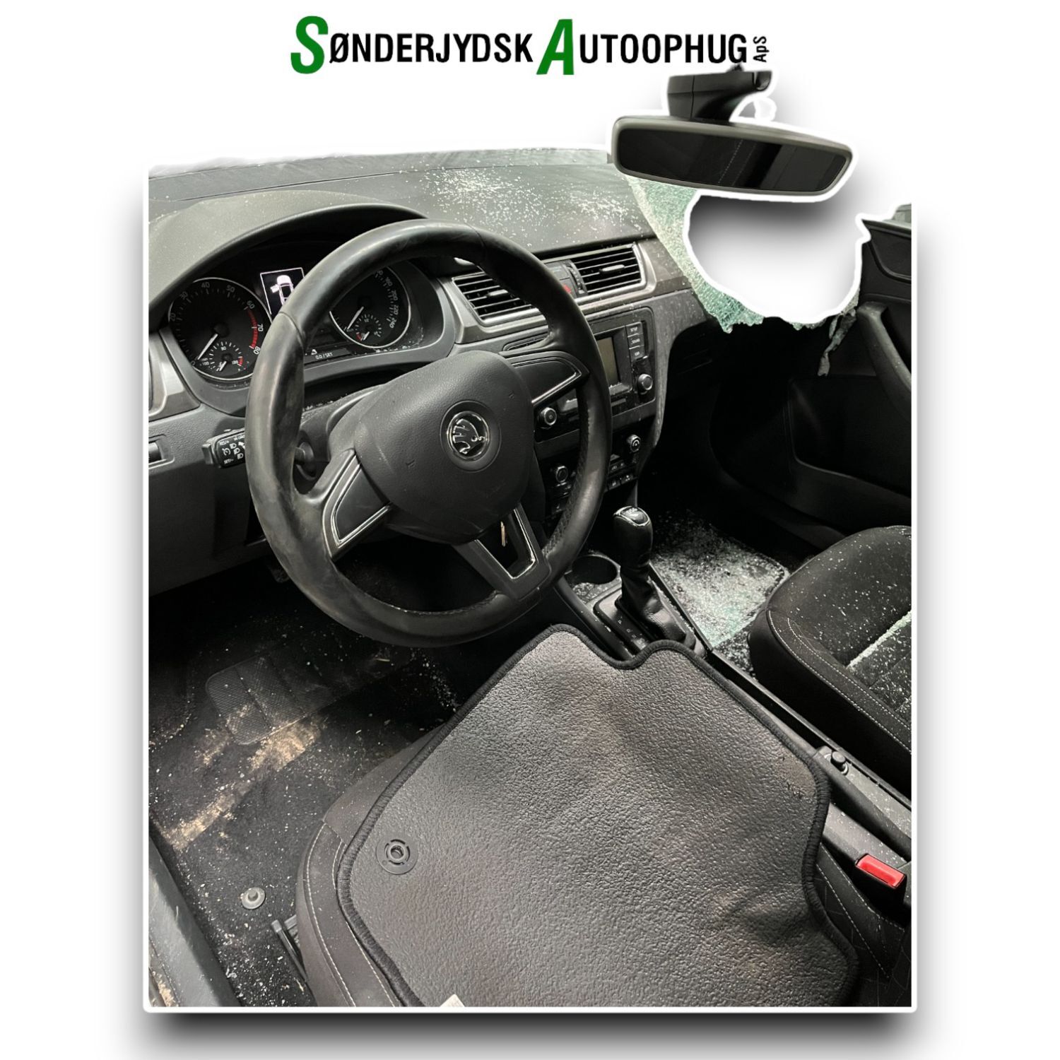 Skoda Rapid Pluk-Selv-Bil Med OEM Nr. Ophugger Fra Skoda Ophugger