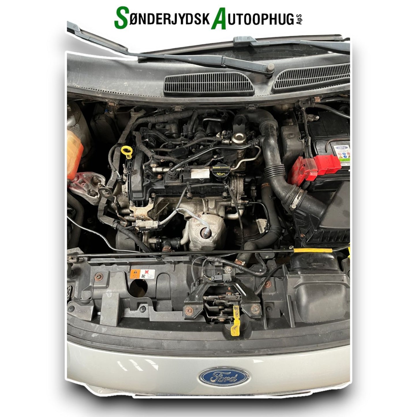 Ford Fiesta 7 Pluk-Selv-Bil Med OEM Nr. Ophugger Fra Ford Ophugger