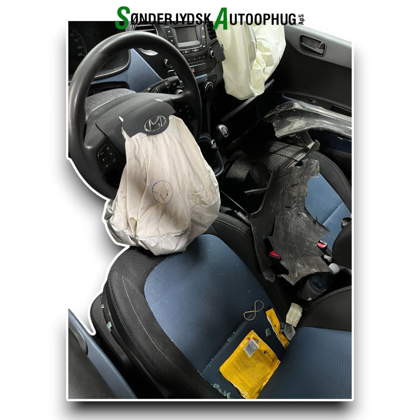 Hyundai I10 Pluk-Selv-Bil Med OEM Nr. Ophugger Fra Hyundai Ophugger