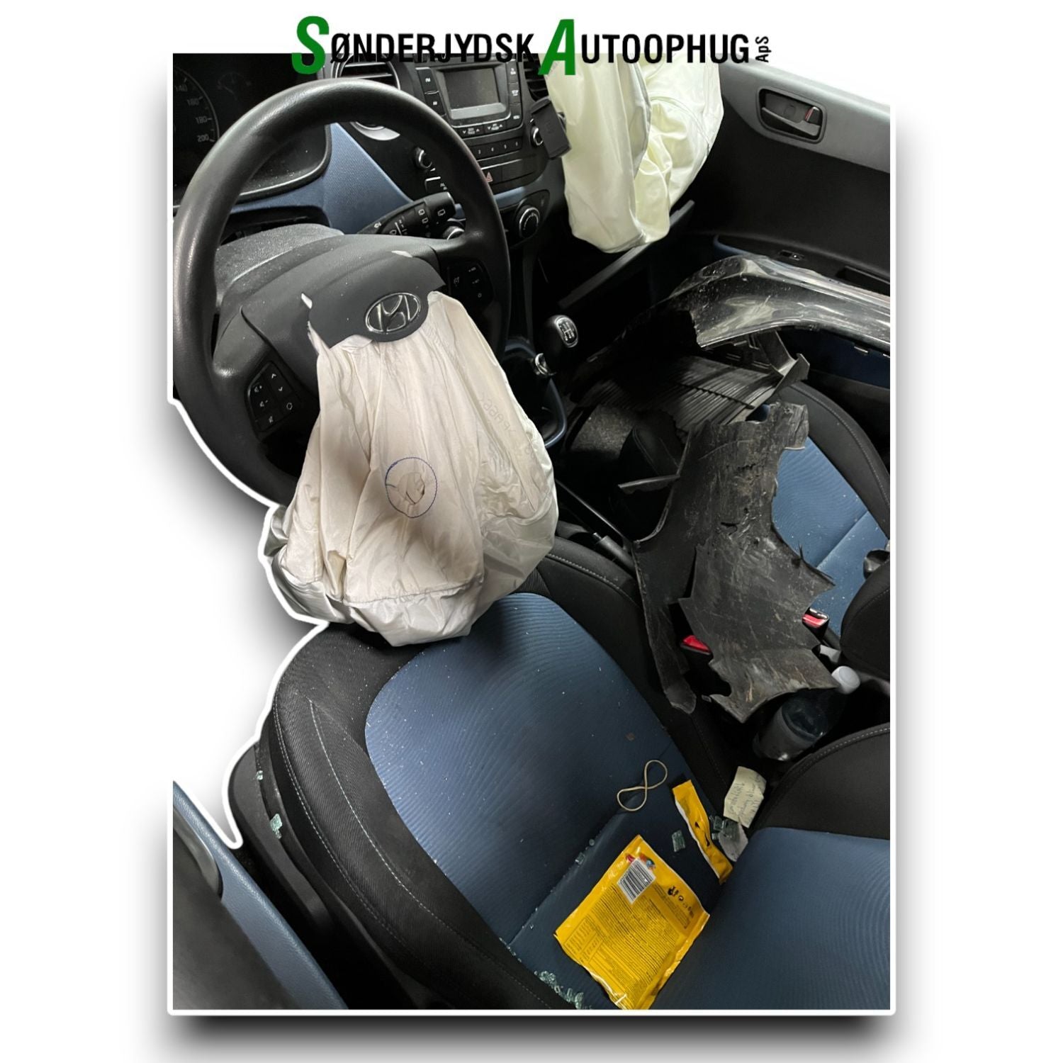 Hyundai I10 Pluk-Selv-Bil Med OEM Nr. Ophugger Fra Hyundai Ophugger