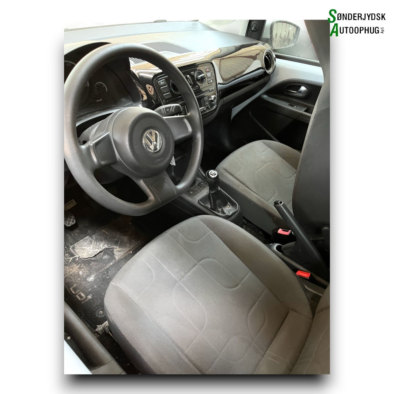VW Up Pluk-Selv-Bil Med OEM Nr. Ophugger Fra VW Ophugger