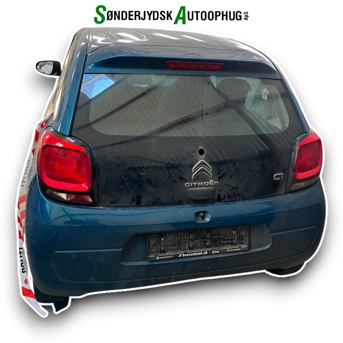 Citroen C1 Pluk-Selv-Bil Med OEM Nr. Ophugger Fra Citroen Ophugger